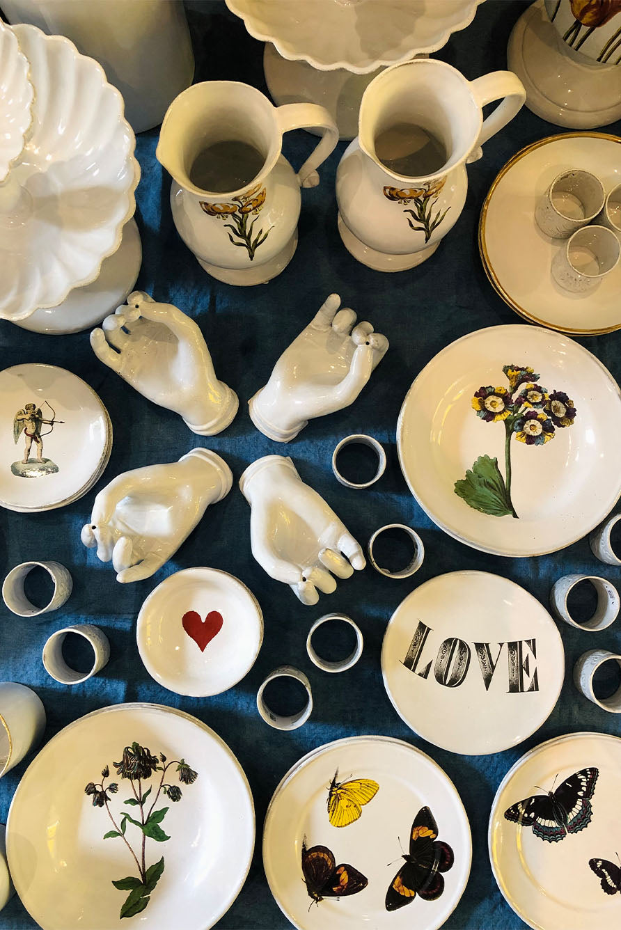 Sobre Cake Stand by Astier de Villatte, 32.5cm