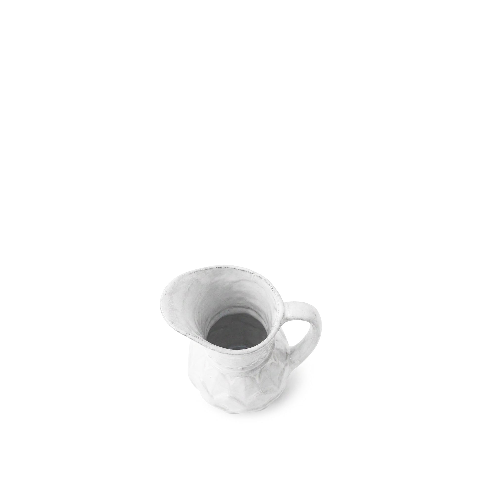 Small Gedeon Artichoke Water Pitcher by Astier de Villatte, 9 x 6.5 x 13cm