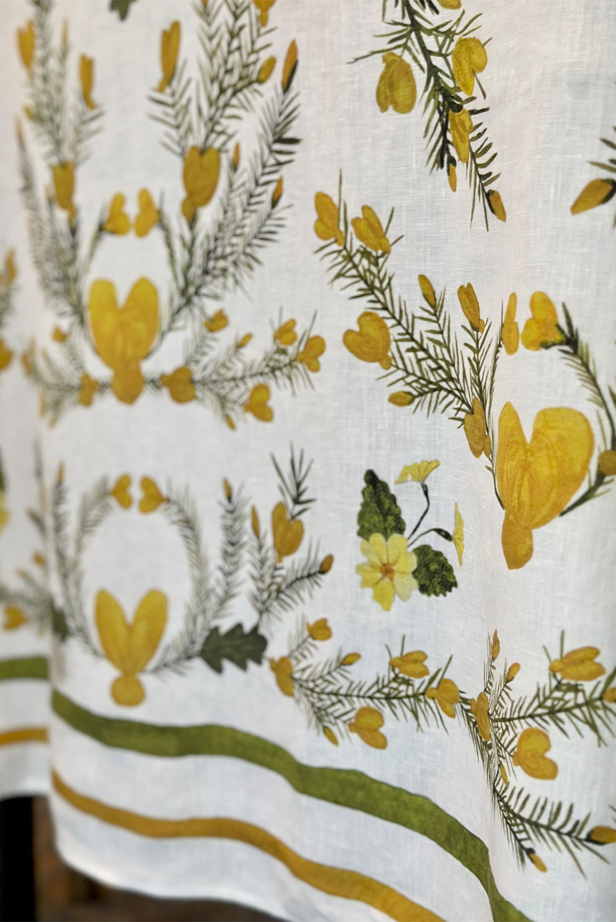 S&B x Gleneagles Linen Tablecloth