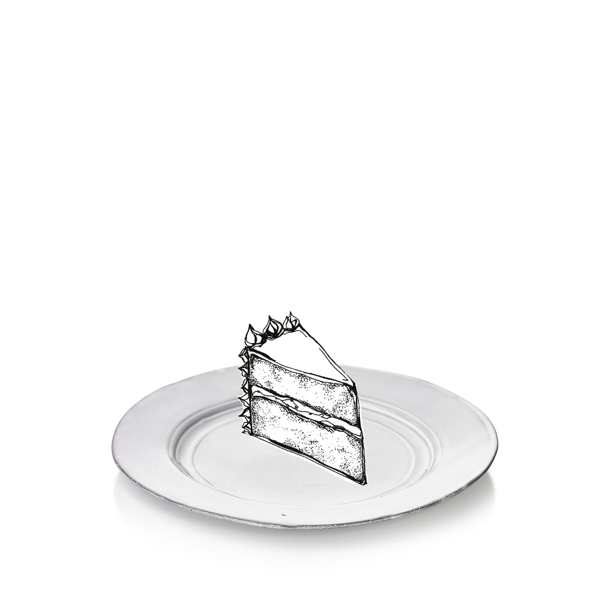 Grand Chalet Dinner Plate by Astier de Villatte, 27cm