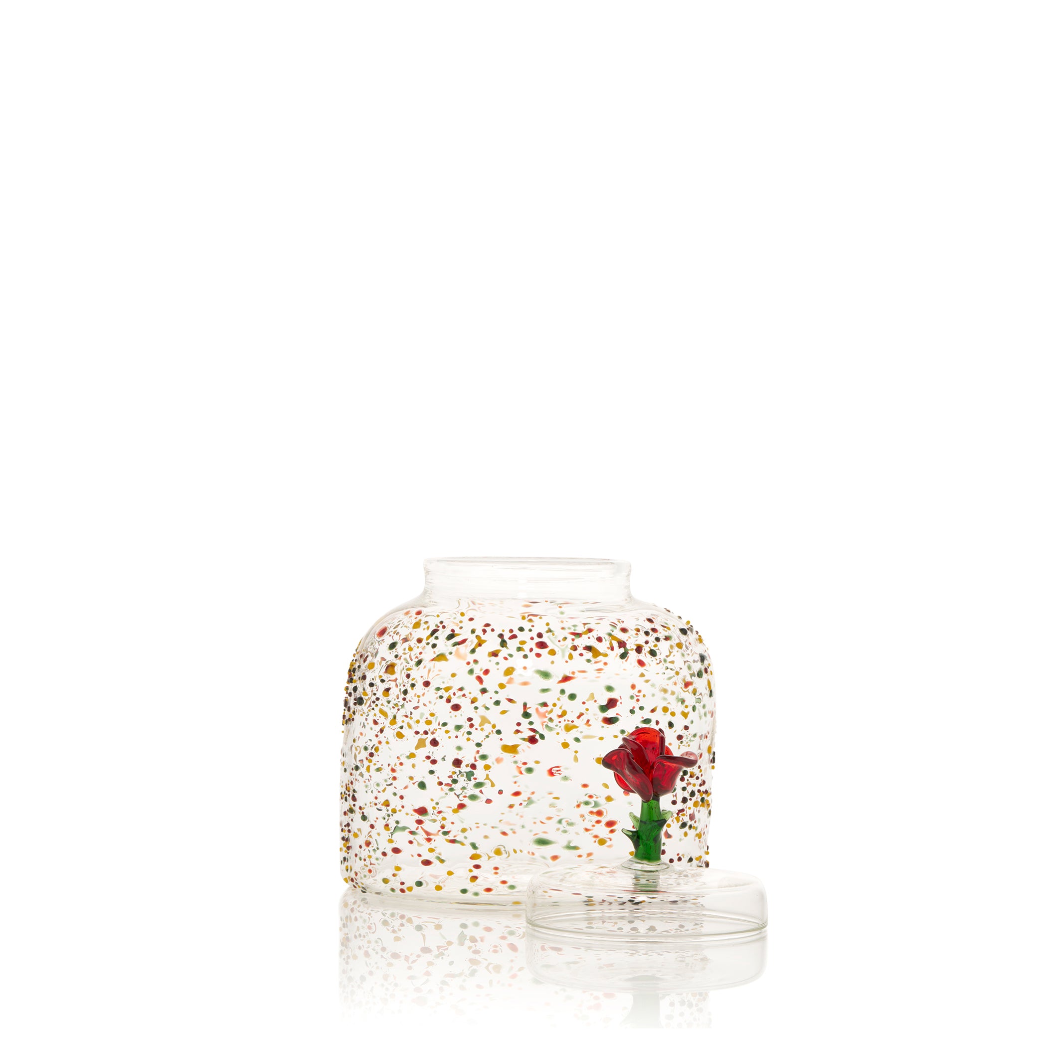 Red Rose Box with Lid, 20 x 26.5cm