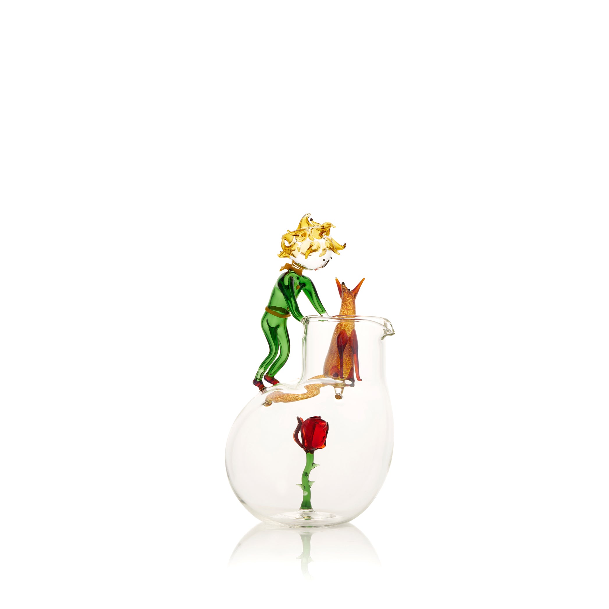 The Little Prince & Rose Decanter, 18 x 29cm