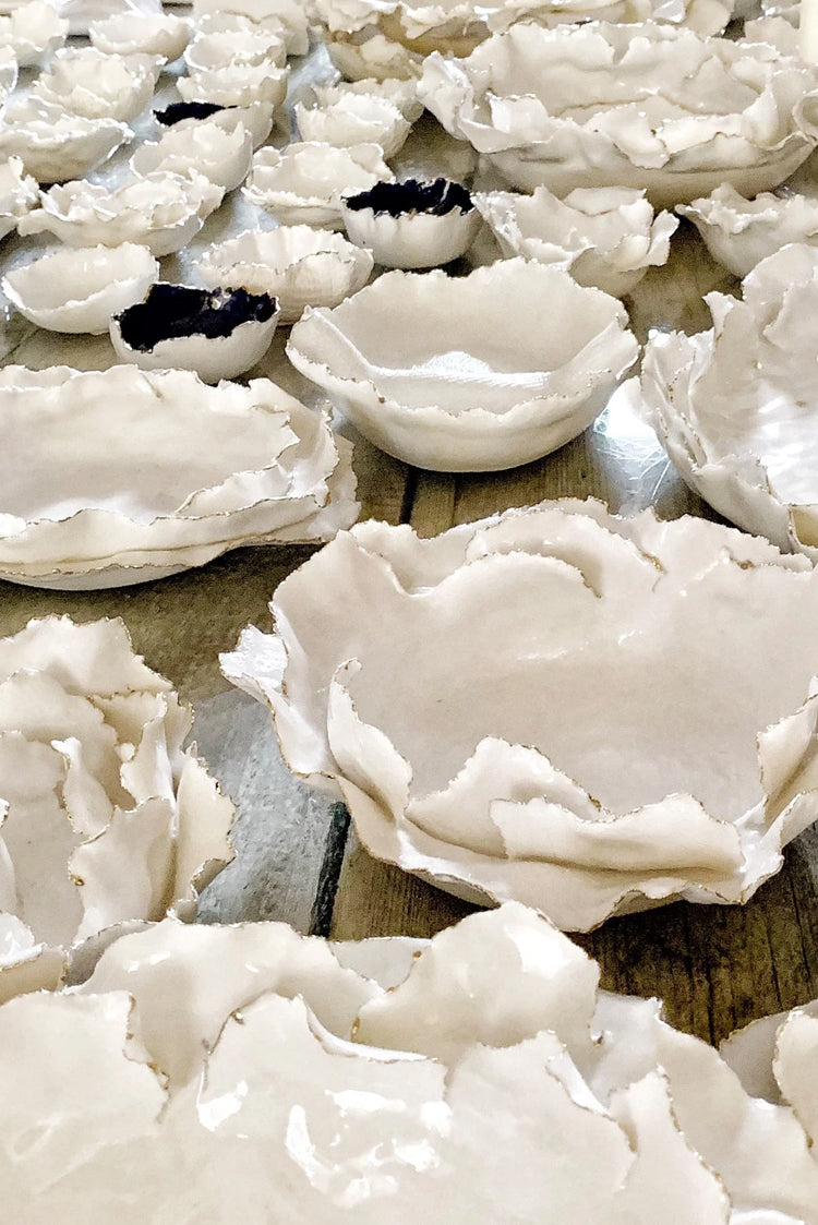 HB Deco Jagged Rectangular Tray, 23cm