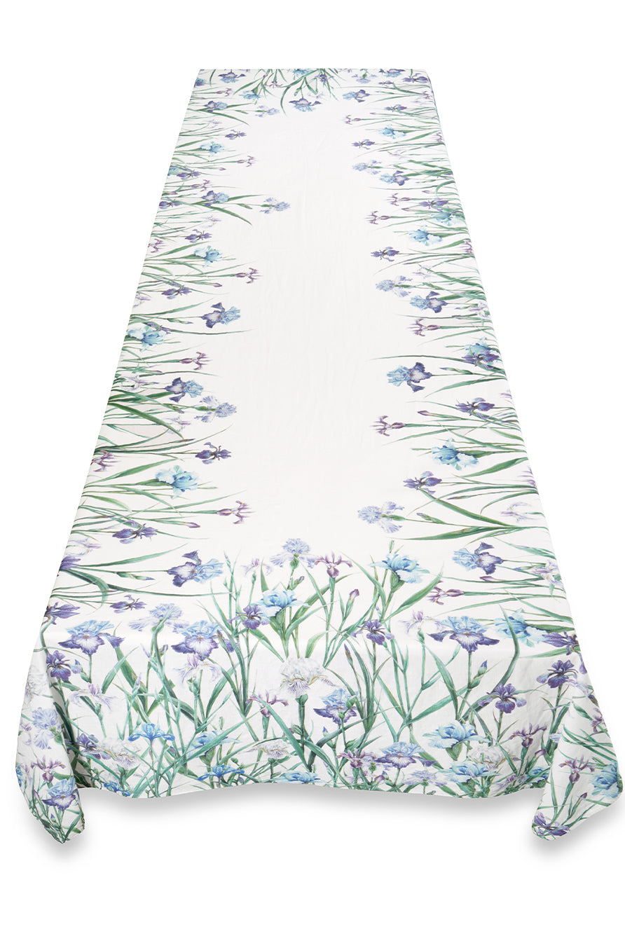 'Iris' Linen Tablecloth