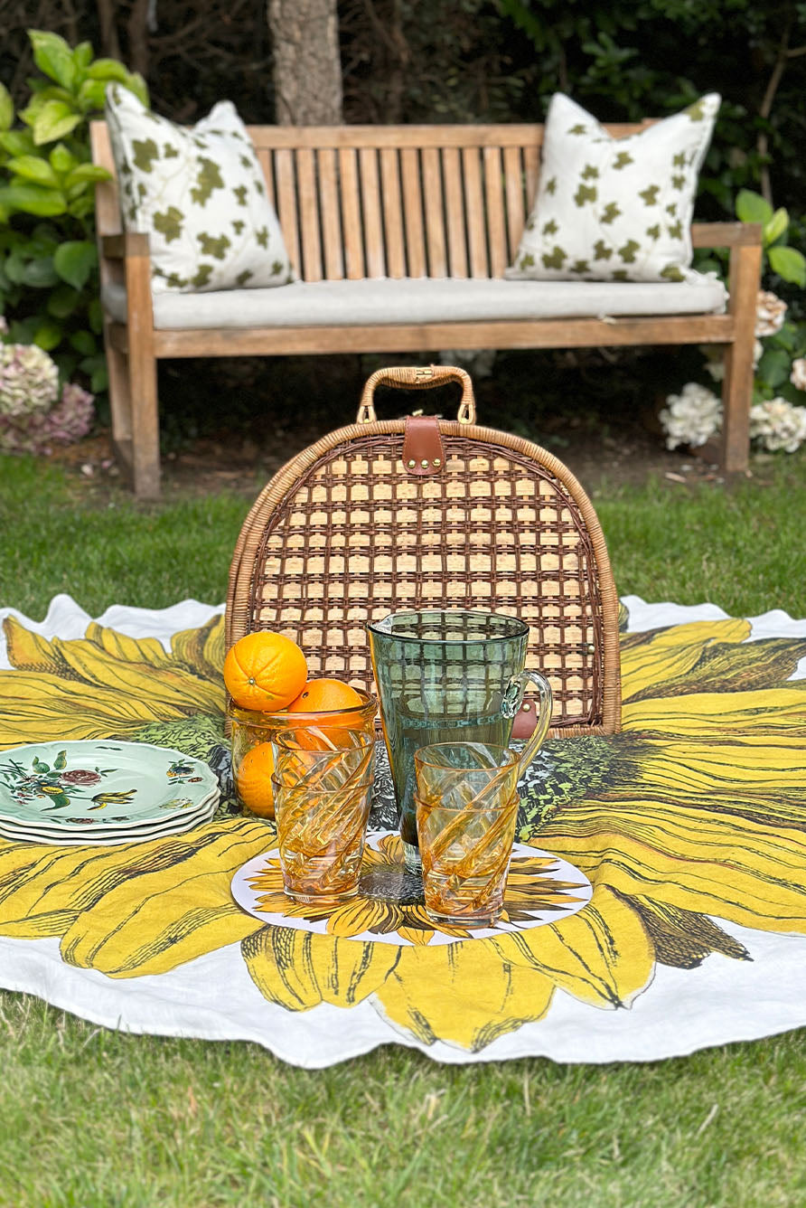 S&B 'Ivy' Linen Cushion, 50x50cm