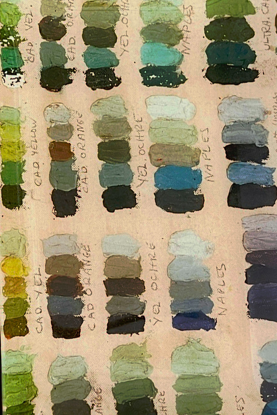 John Derian Green Tones (Painter's Studio) Platter, 23 x 35cm