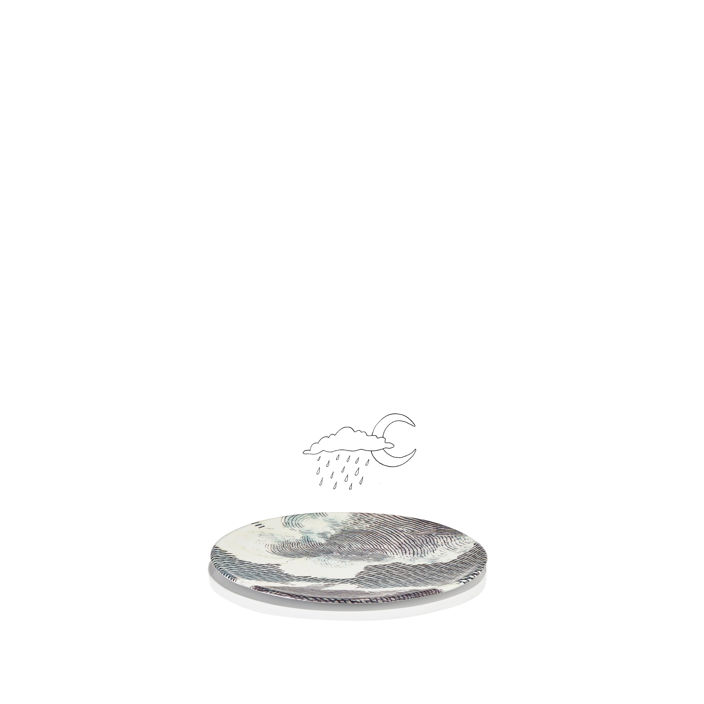 Kamel Cloud Dish by Astier de Villatte, 16cm