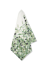'L'Olivier' Linen Napkin in Green, 50x50cm