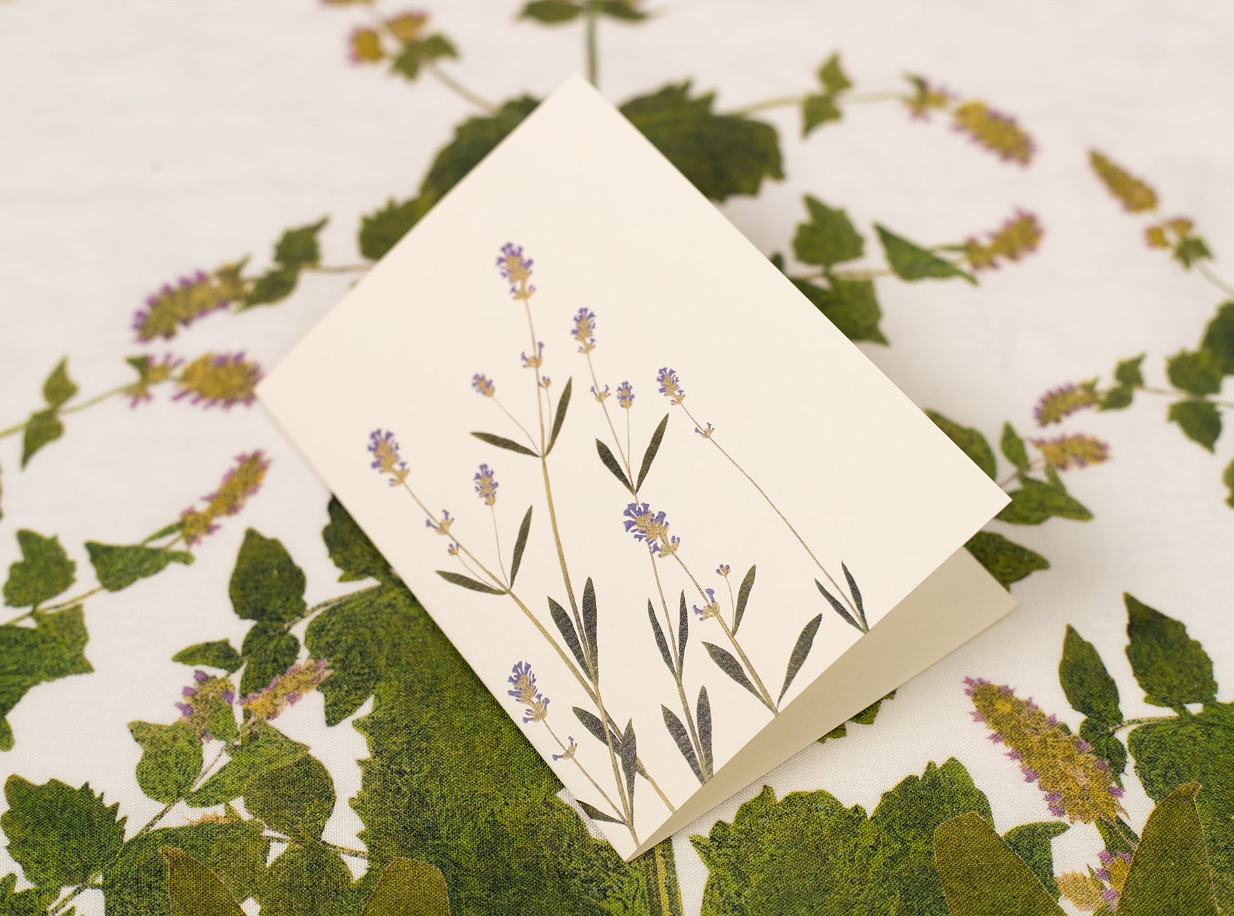 'Lavender' Greeting Card, 15cm x 10cm (A6)