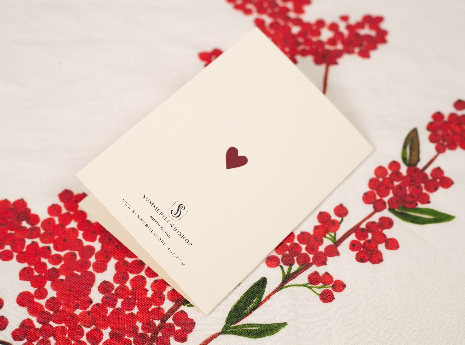 'Les Airelles' Greeting Card, 15cm x 10cm (A6)