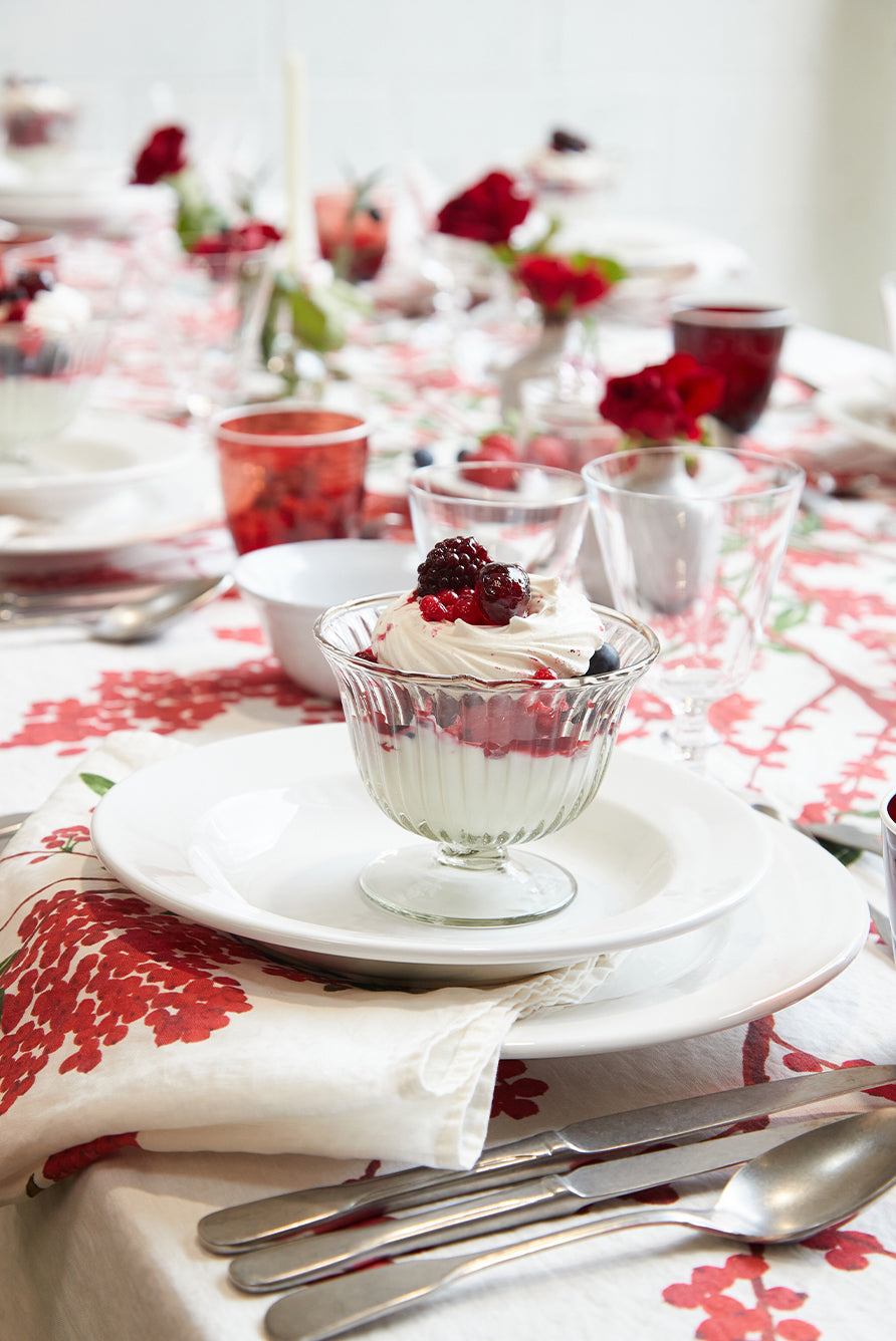 'Les Airelles' Linen Napkin, 50x50cm