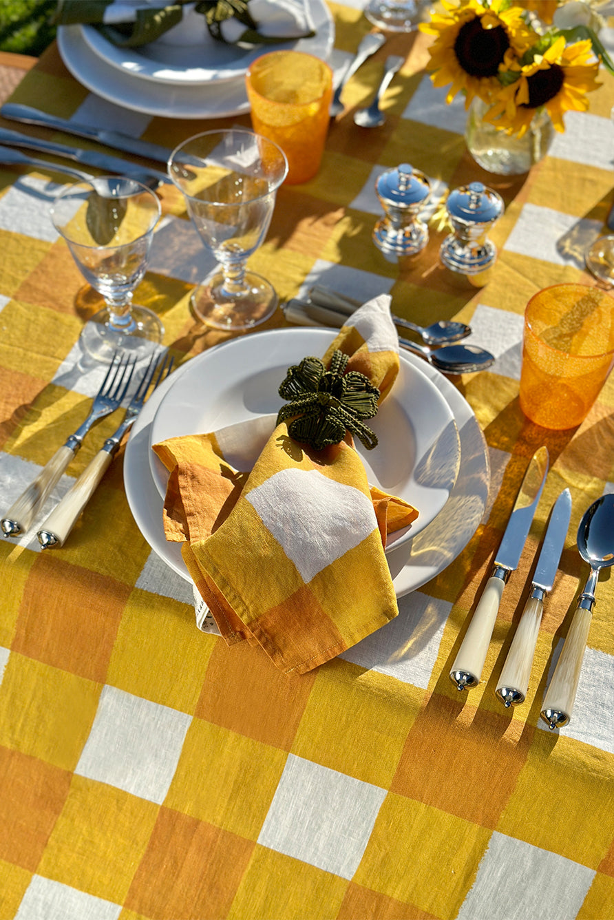 Julia Light Horn Resin & Stainless Steel 7 Piece Cutlery Set