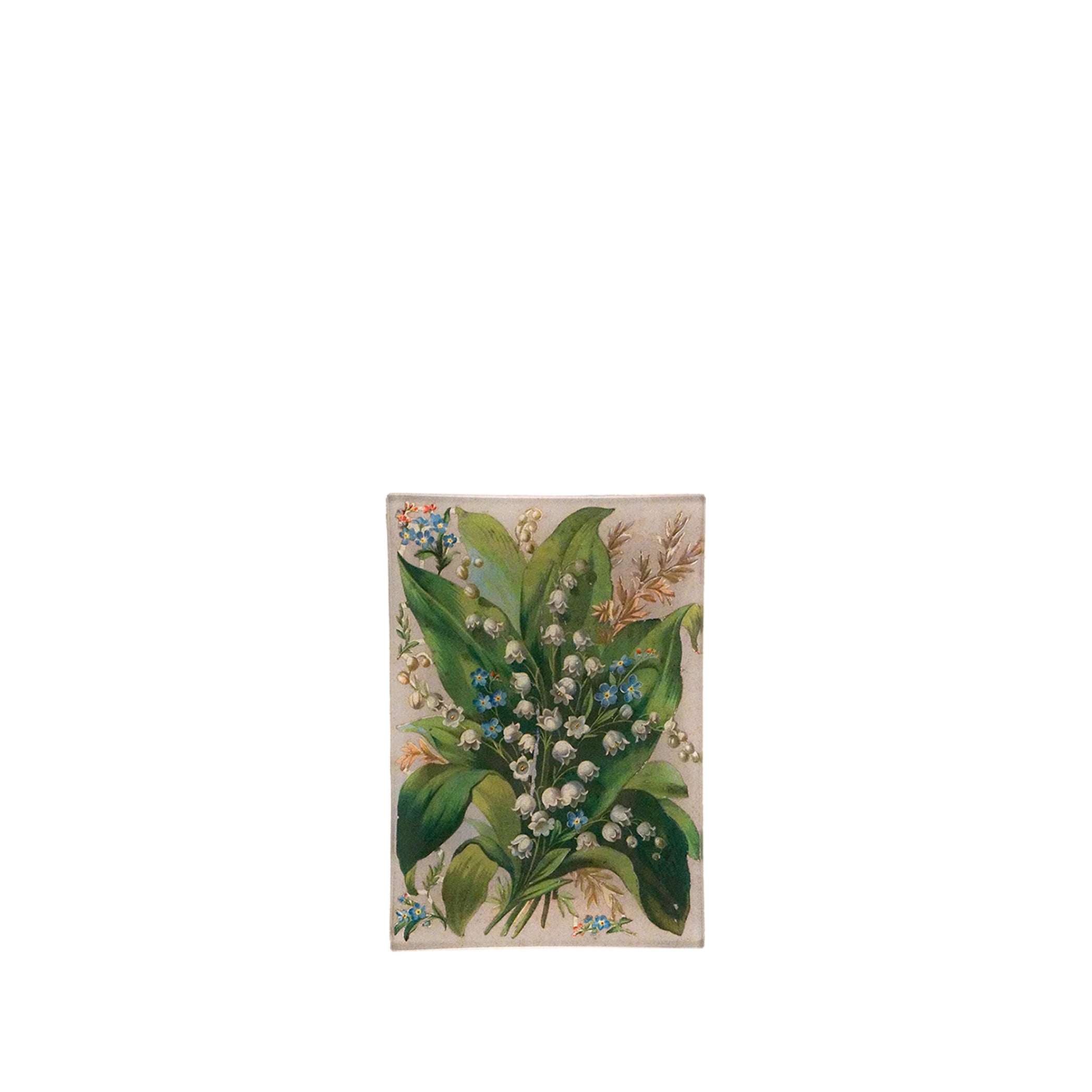 John Derian 'Lily of the Valley' Mini Tray, 11.5 x 16.5cm