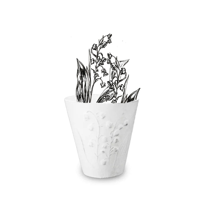 Lily of The Valley Vase by Astier de Villatte, 15cm