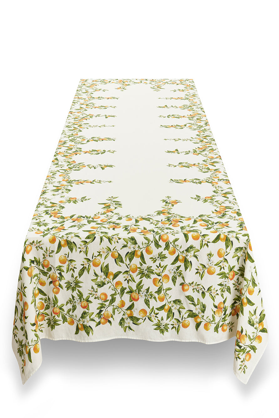 'L'Orangerie' Linen Tablecloth