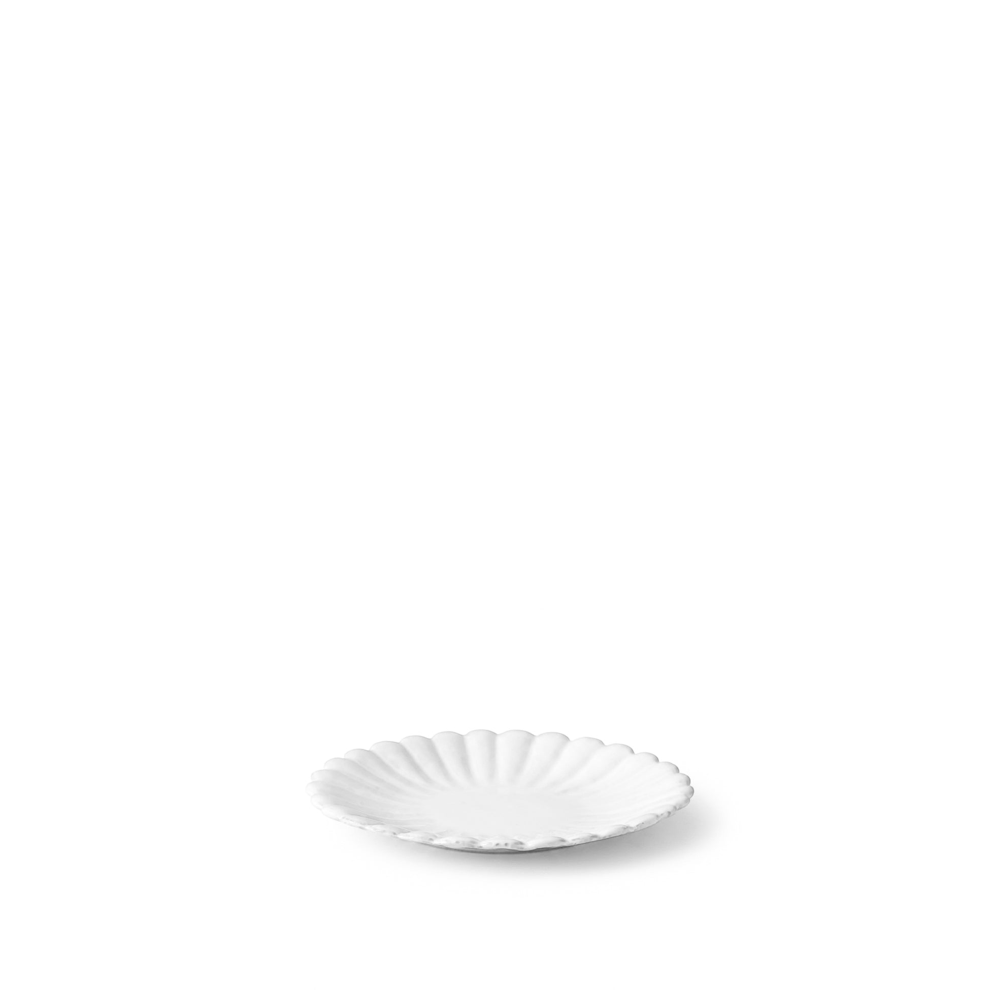 Marguerite Tea Saucer by Astier de Villatte, 13.5 x 13.5 x 2cm