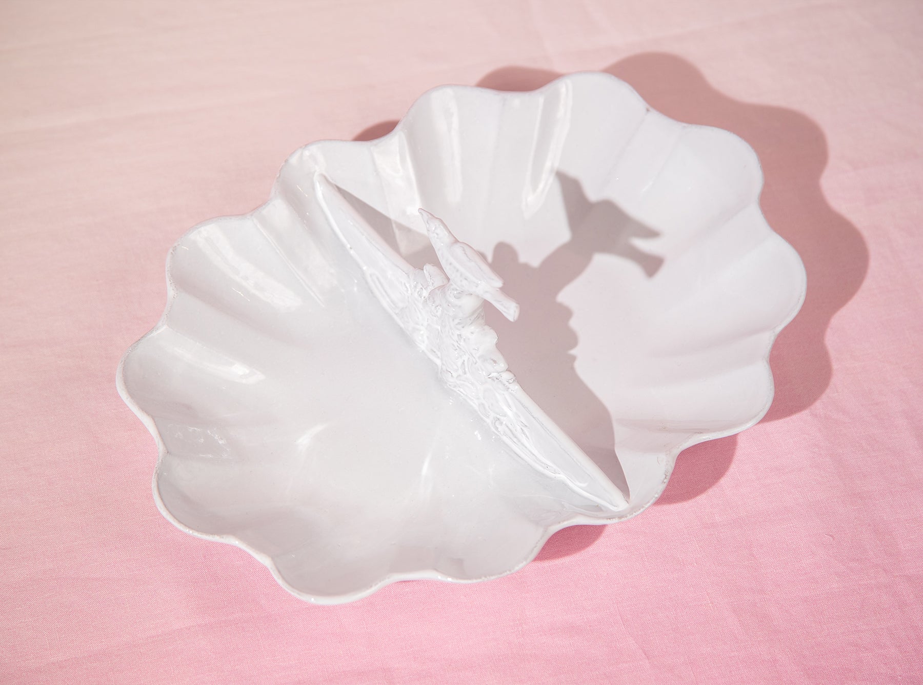 Oiseau Vegetable Serving Platter by Astier de Villatte, 33.5cm