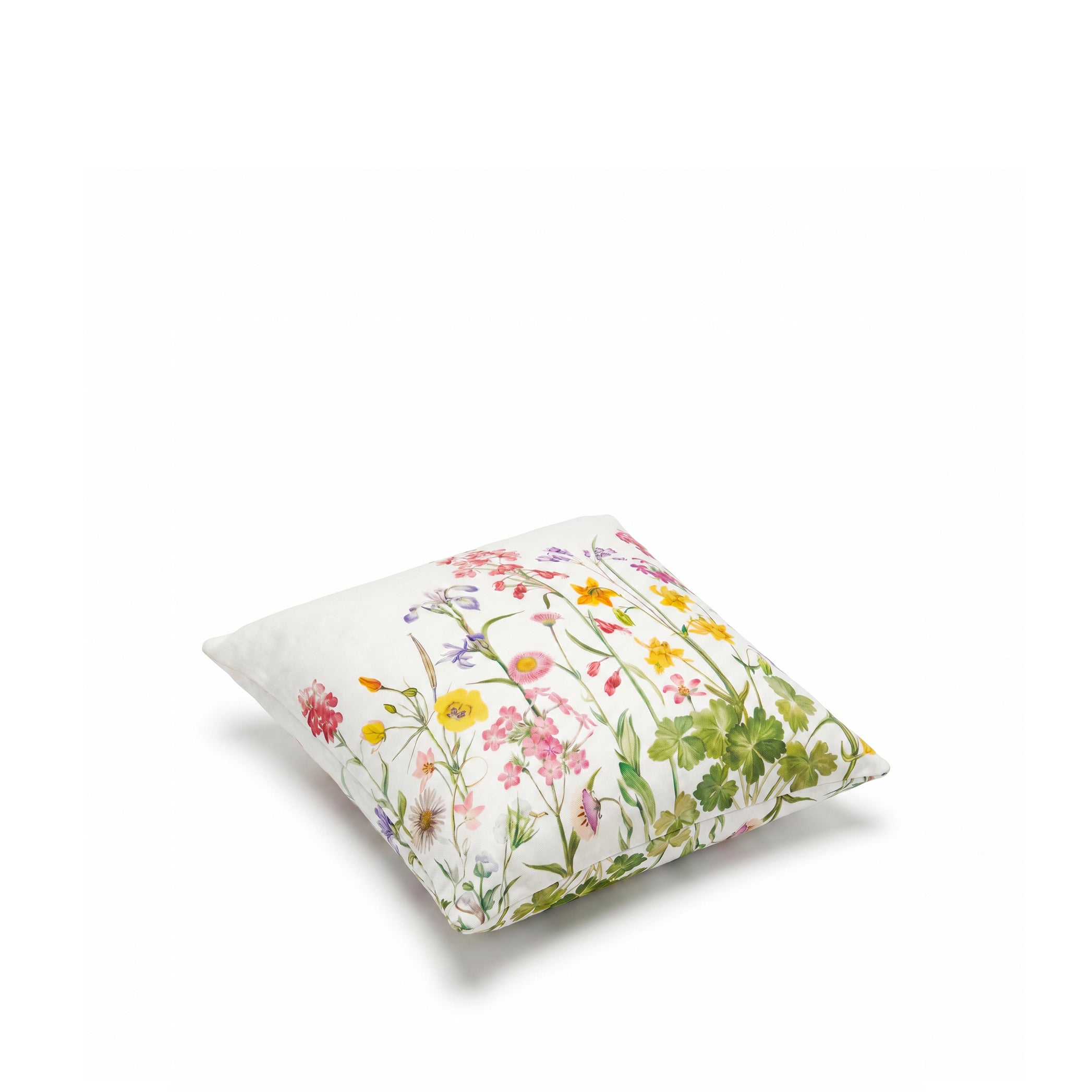 'Our June' Floral Linen Cushion Cover, 50X50cm