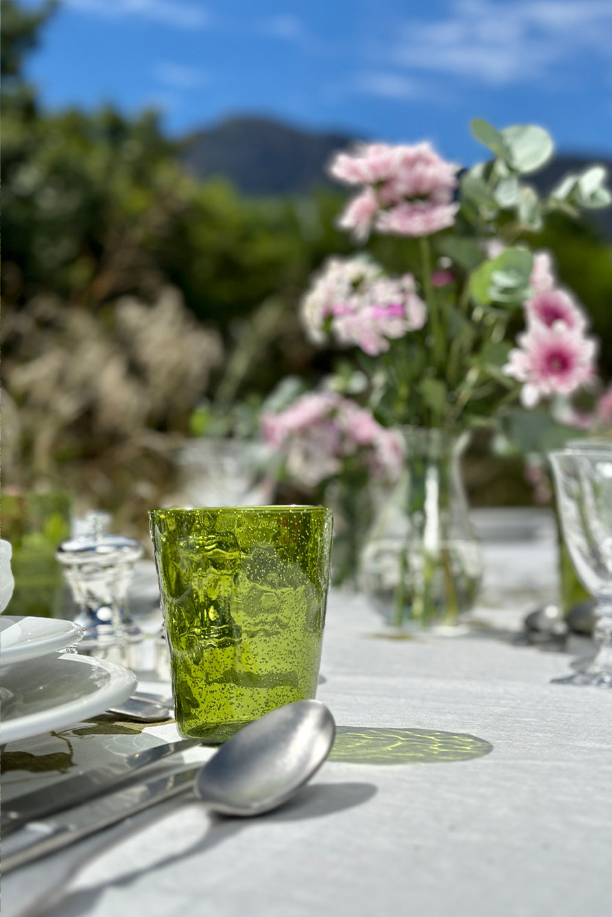 'Passiflora' Linen Tablecloth