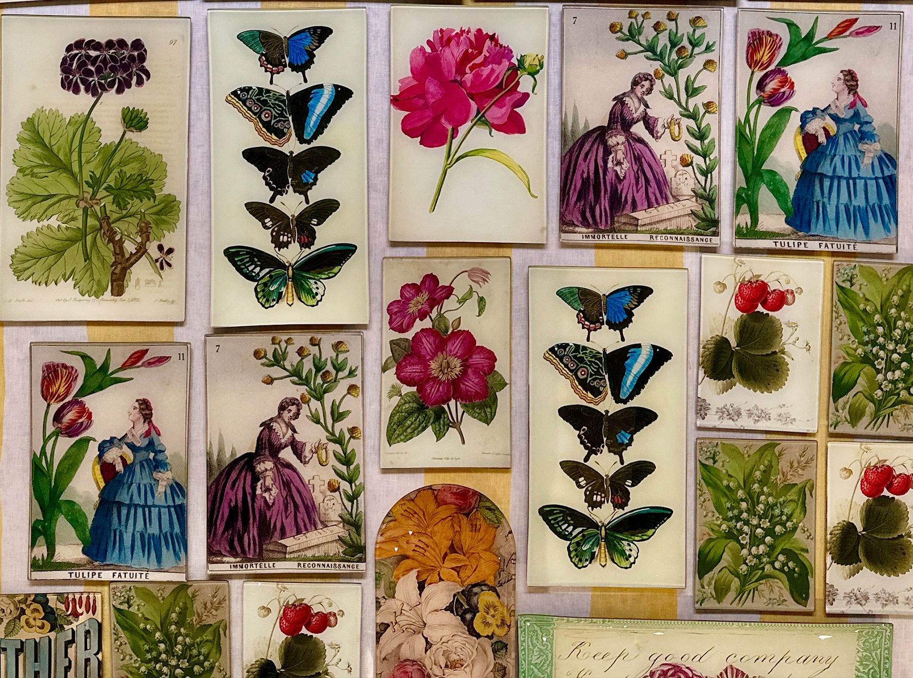 John Derian 'Strawberry' Mini Tray, 11.5 x 16.5cm