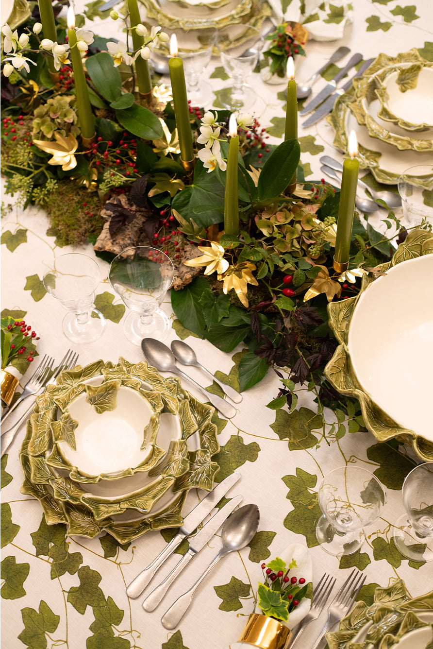'Ivy' Linen Tablecloth