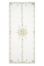 'Rose Trellis' Linen Tablecloth