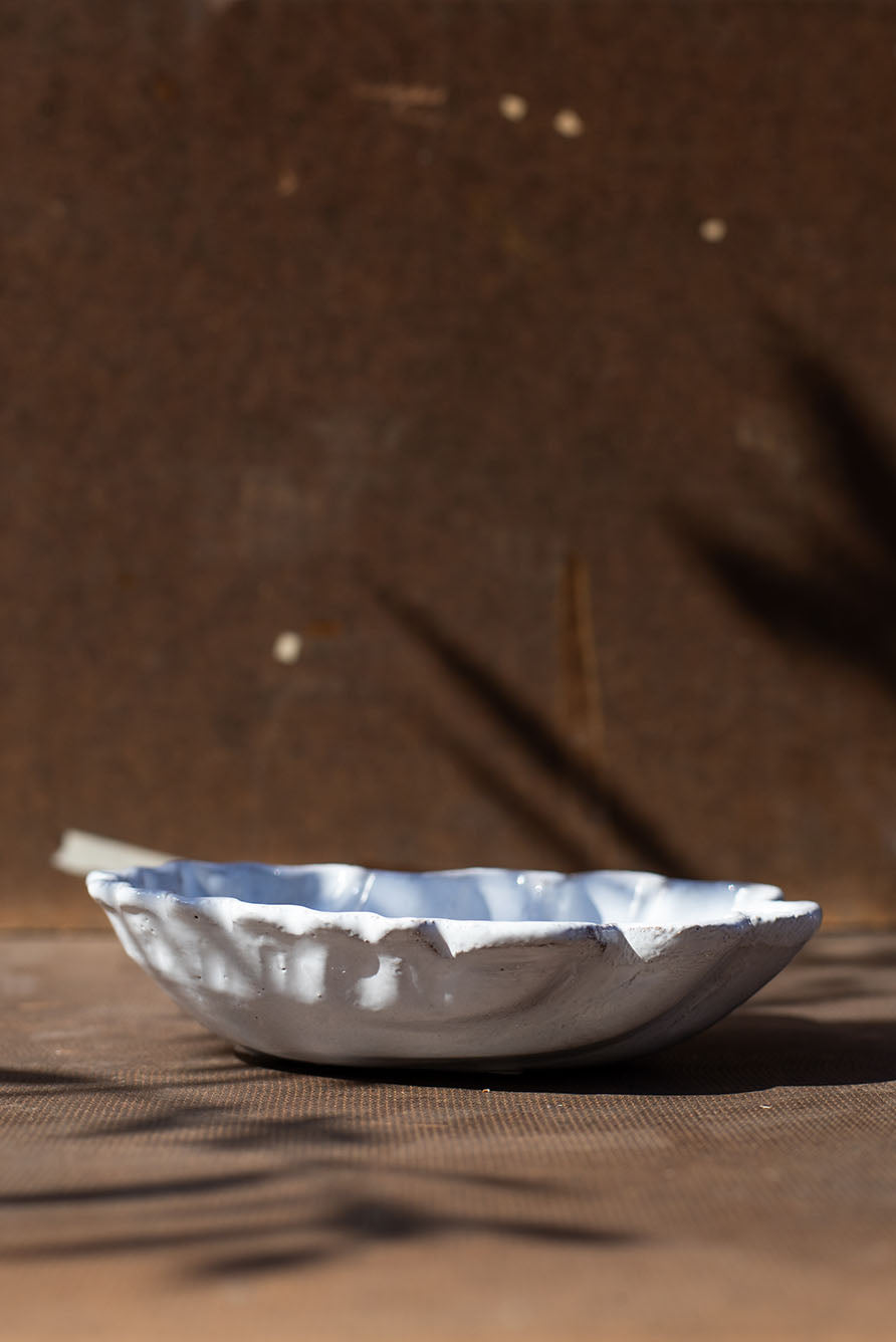 Shell (Coquillage) Spiral Trinket Dish by Astier de Villatte, 5 x 4 x 1.5cm