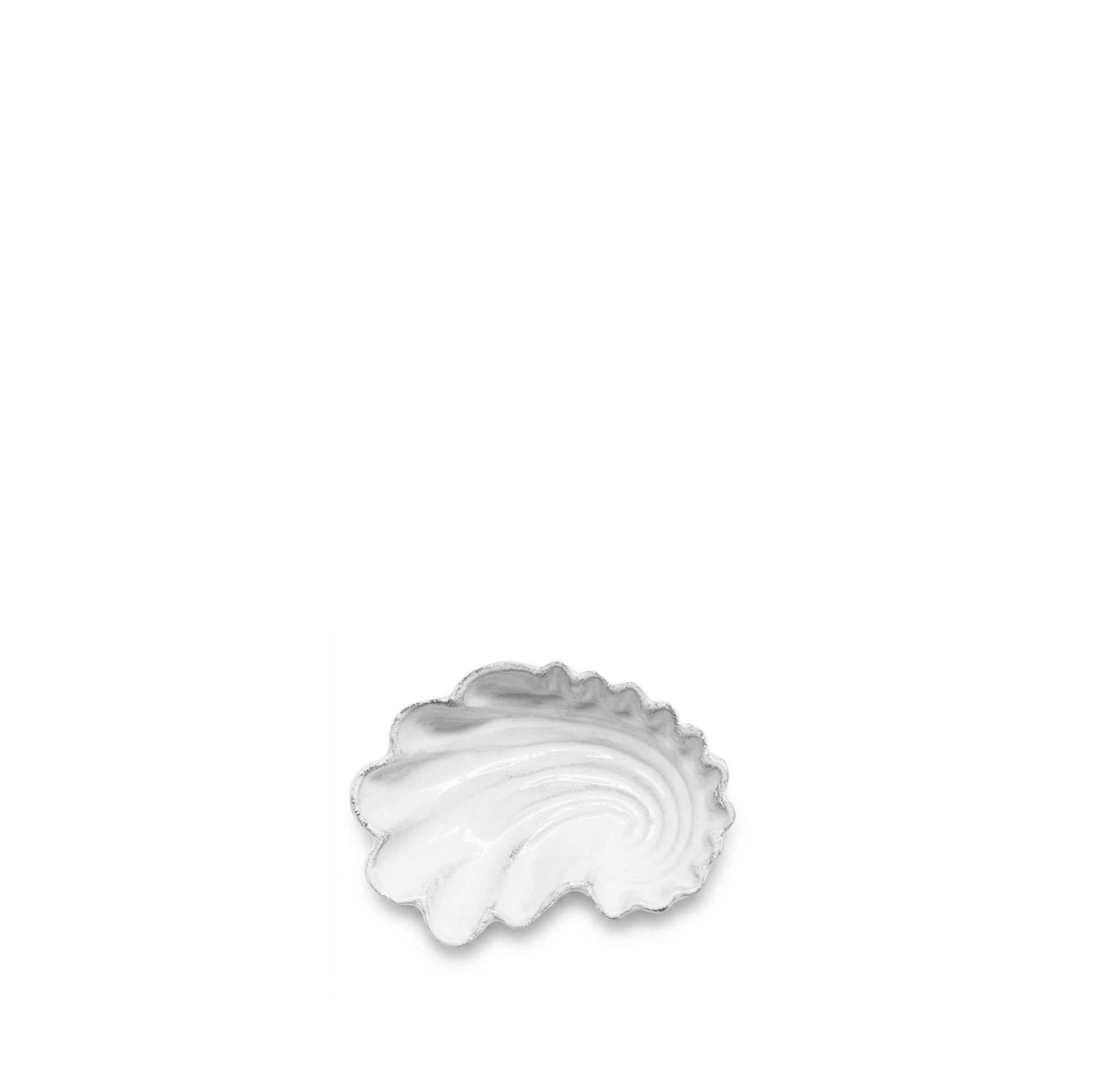 Shell (Coquillage) Spiral Trinket Dish by Astier de Villatte, 5 x 4 x 1.5cm
