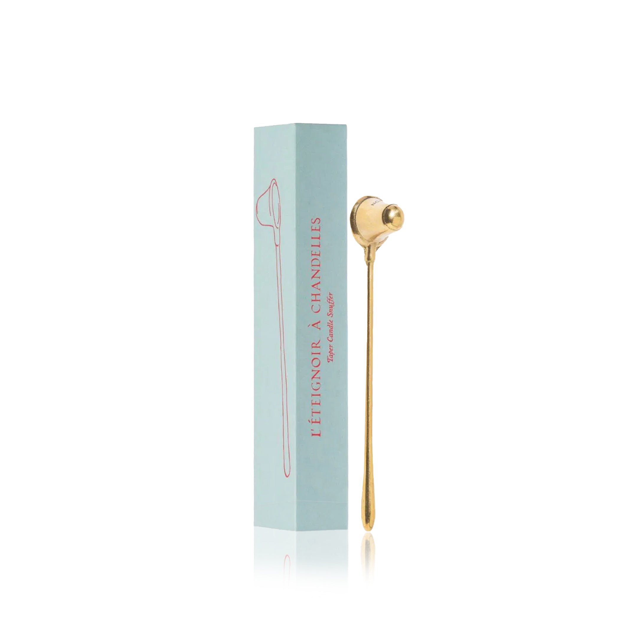Gold Brass Candle Snuffer by Trudon