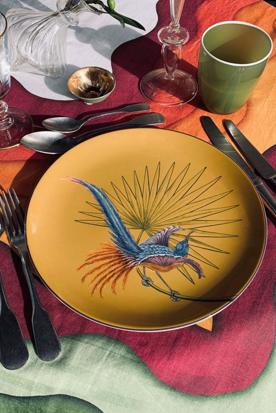 Handblown Glass Mia Bud Flower Vase, 17cm