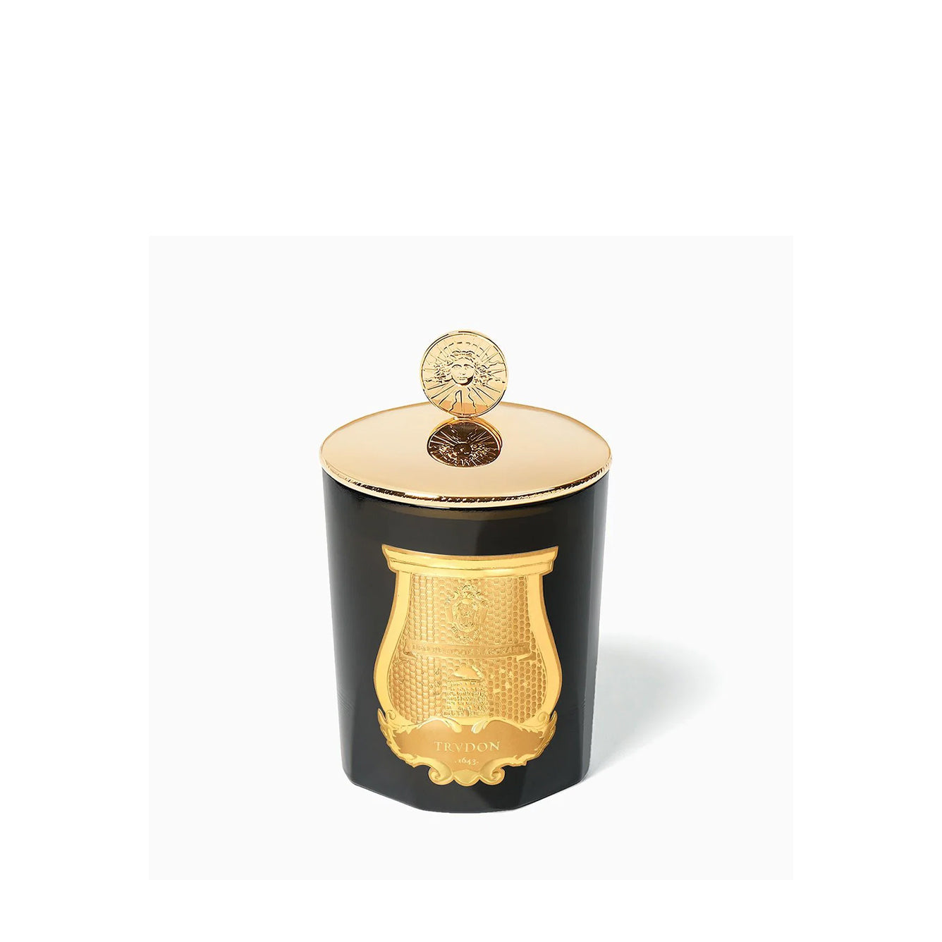 'Solis Rex' Brass Candle Topper in Gold Finish by Trudon