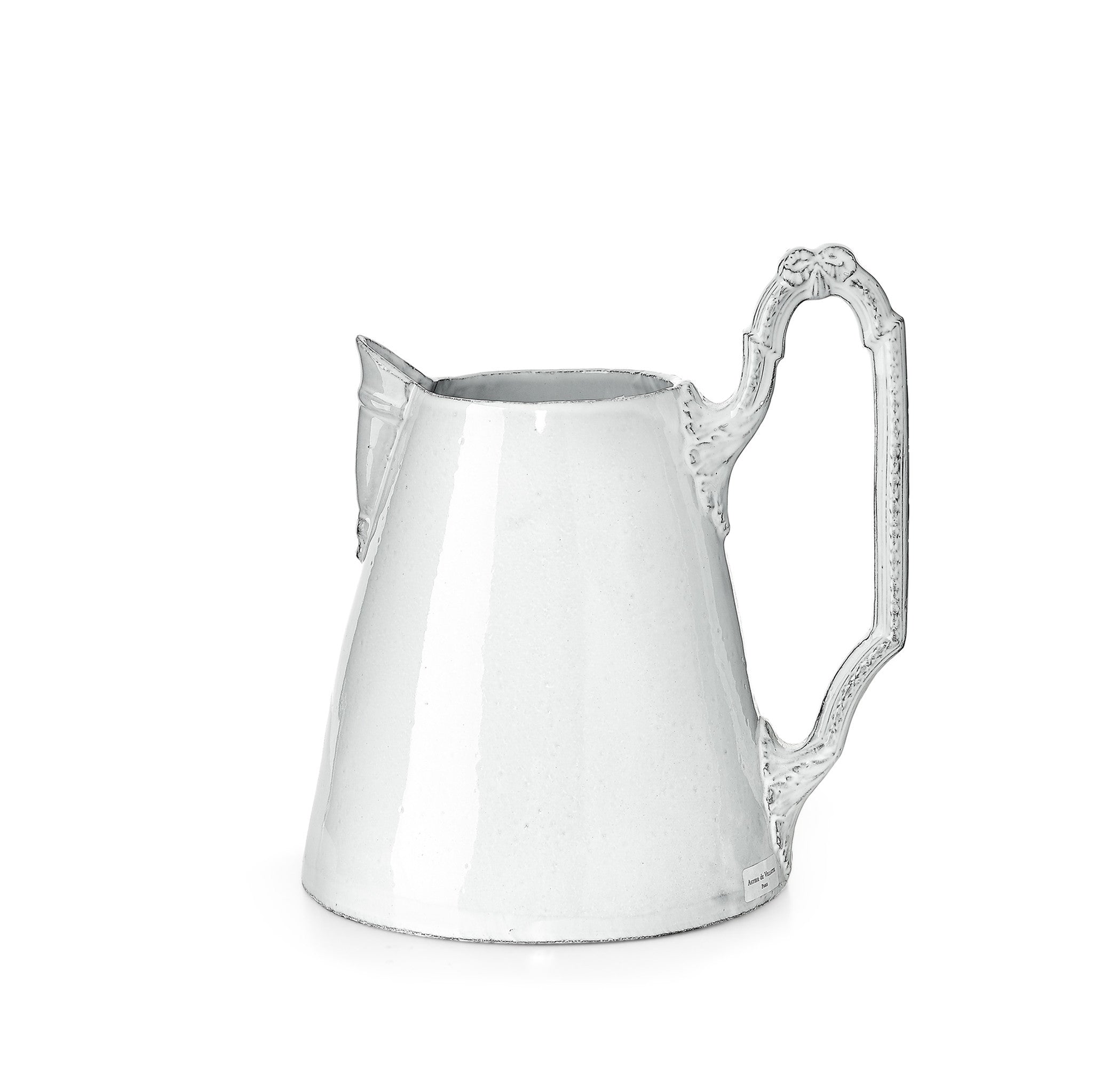 Louis XV Pitcher, Large by Astier de Villatte, 27cm