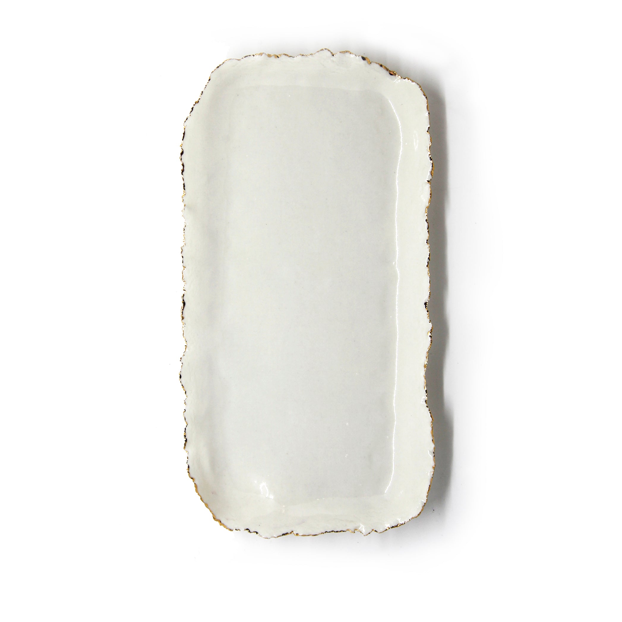 HB Rectangular Jagged Tray, 22cm