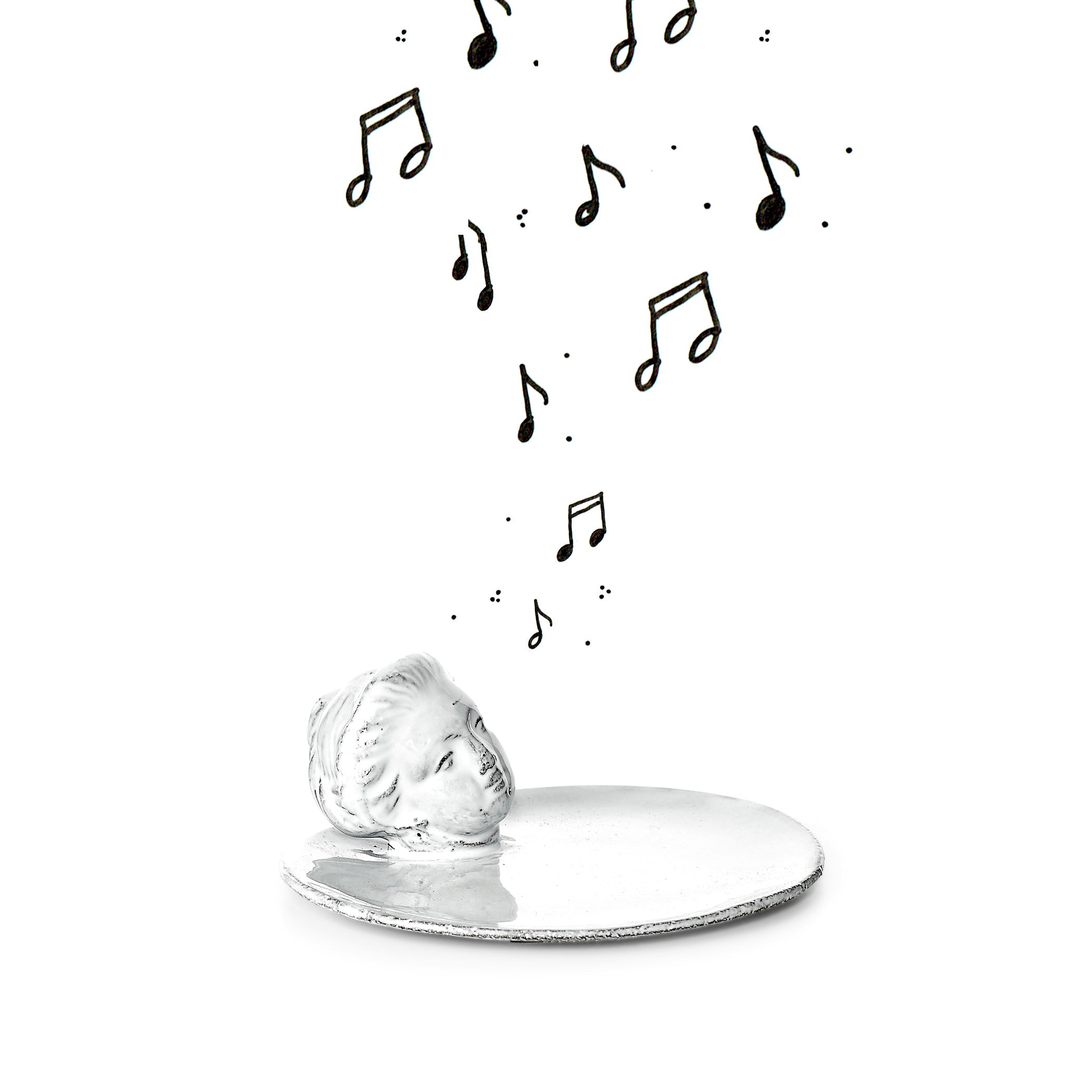 Marie Antoinette Incense Burner by Astier de Villatte, 10.5cm