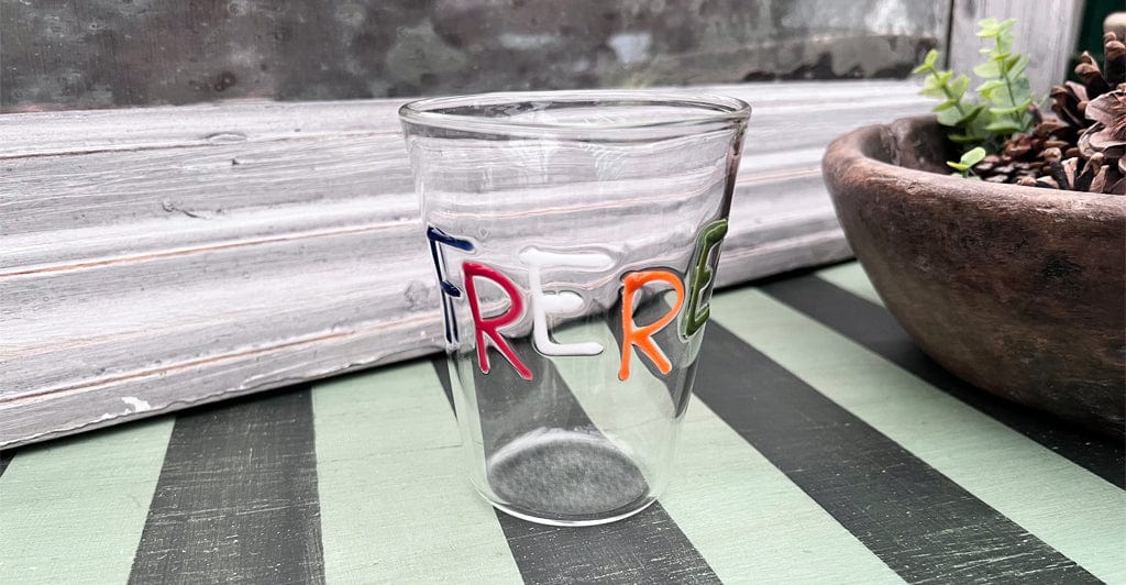 Handblown Glass Frere Tumbler