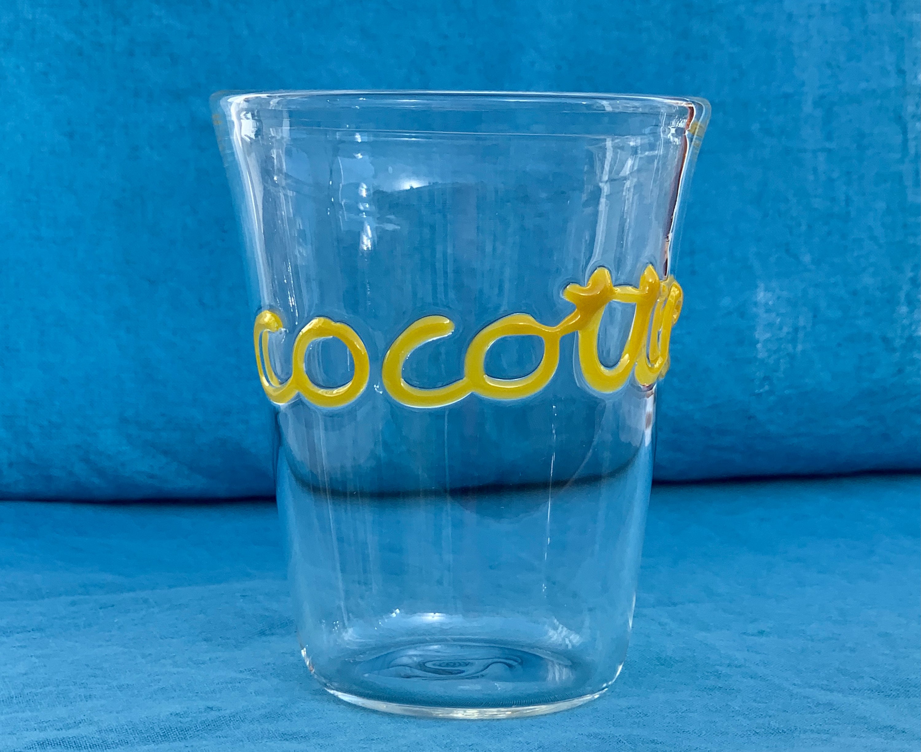 Handblown Glass "Cocotte" (Sweetie) Tumbler