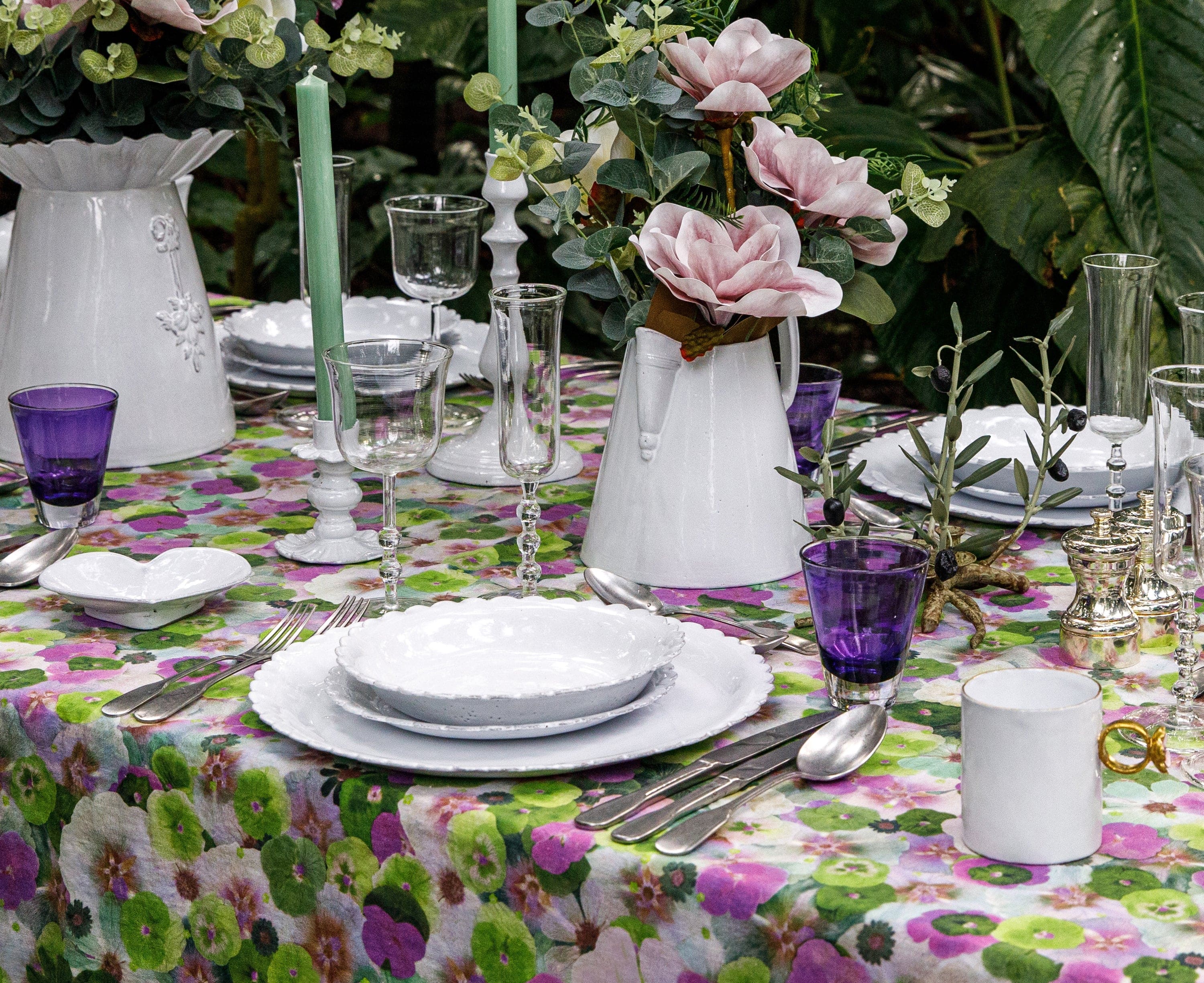 Daisy Soup Bowl by Astier de Villatte, 21cm