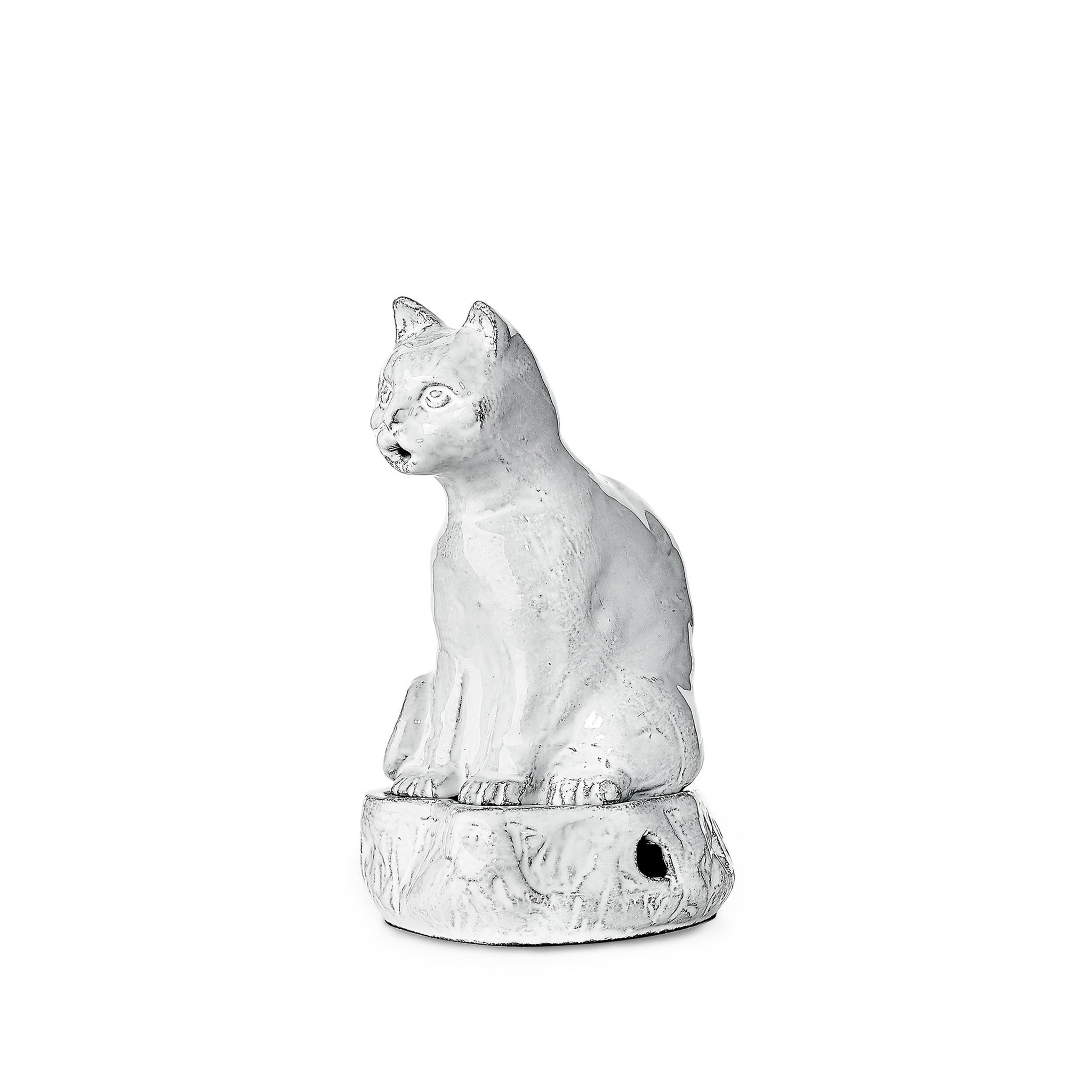 Setsuko Cat Incense Burner by Astier de Villatte, 20.5cm