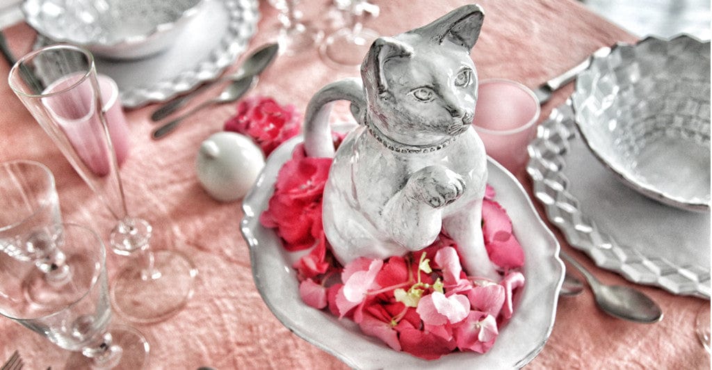 Setsuko Cat Teapot by Astier de Villatte, 26cm