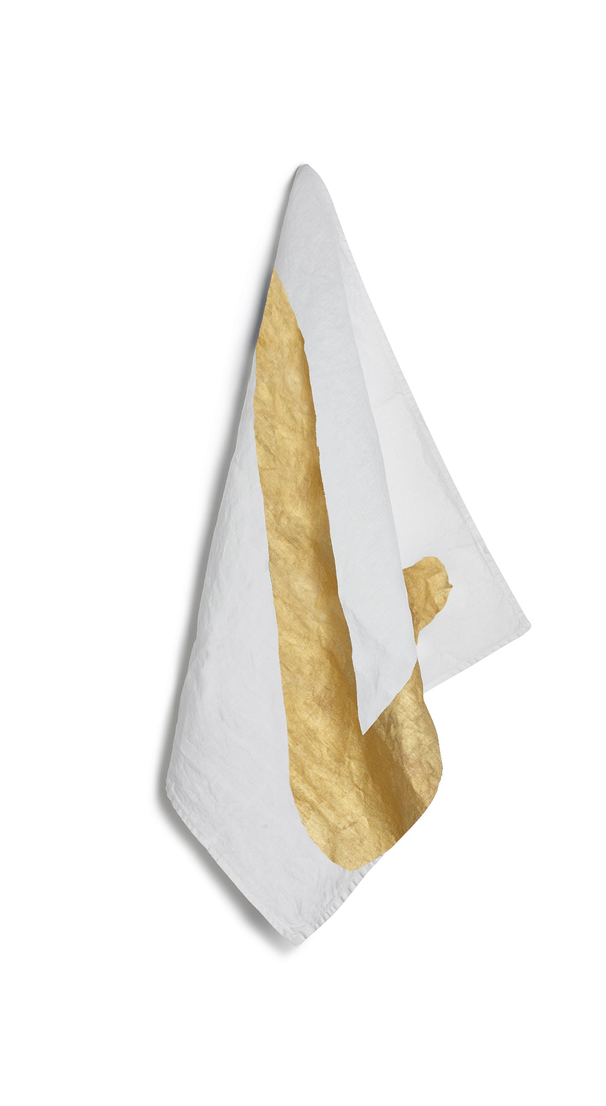 Alphabet Napkin 'Z' in Gold, 50x50cm