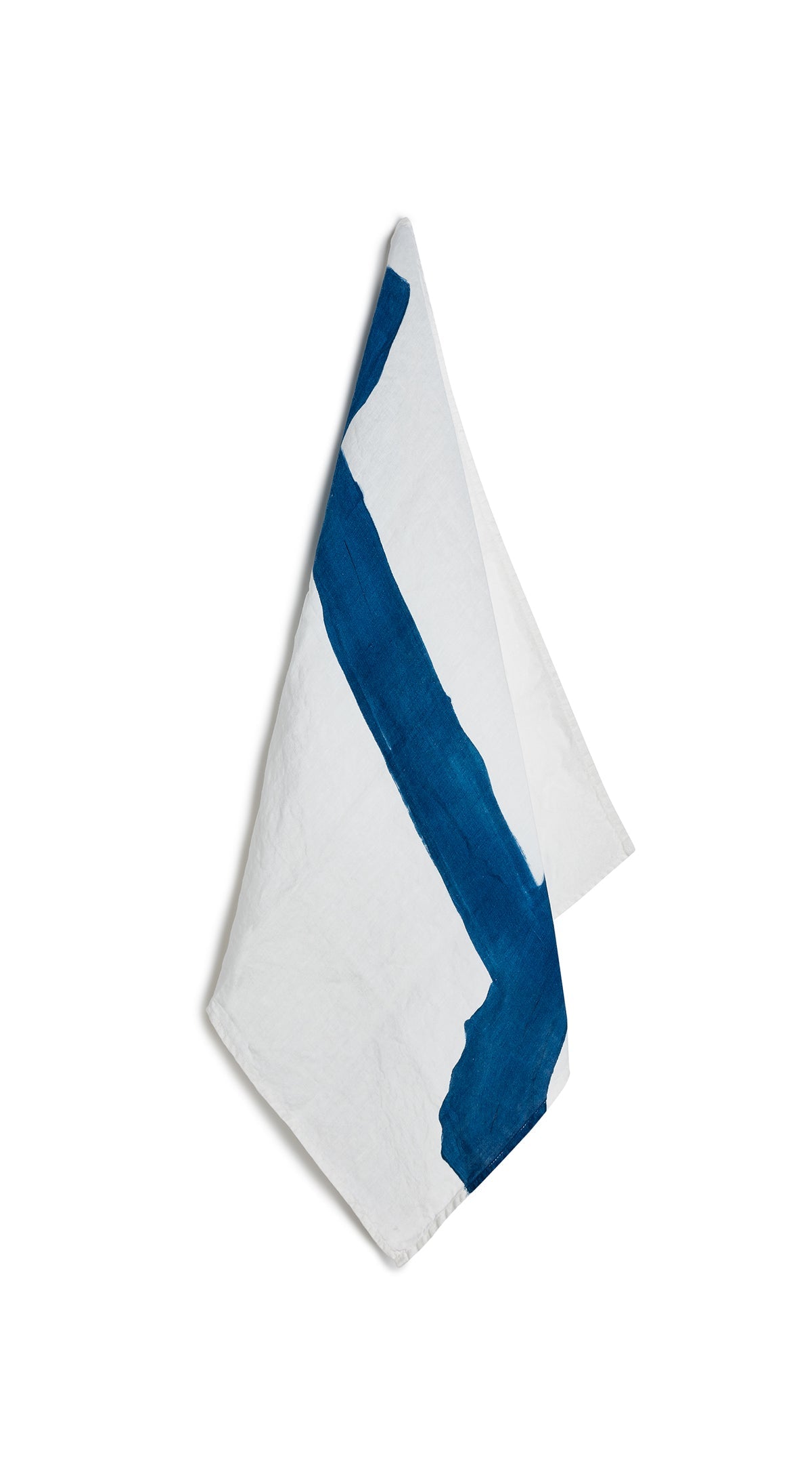 Alphabet Napkin 'I' in Midnight Blue, 50x50cm