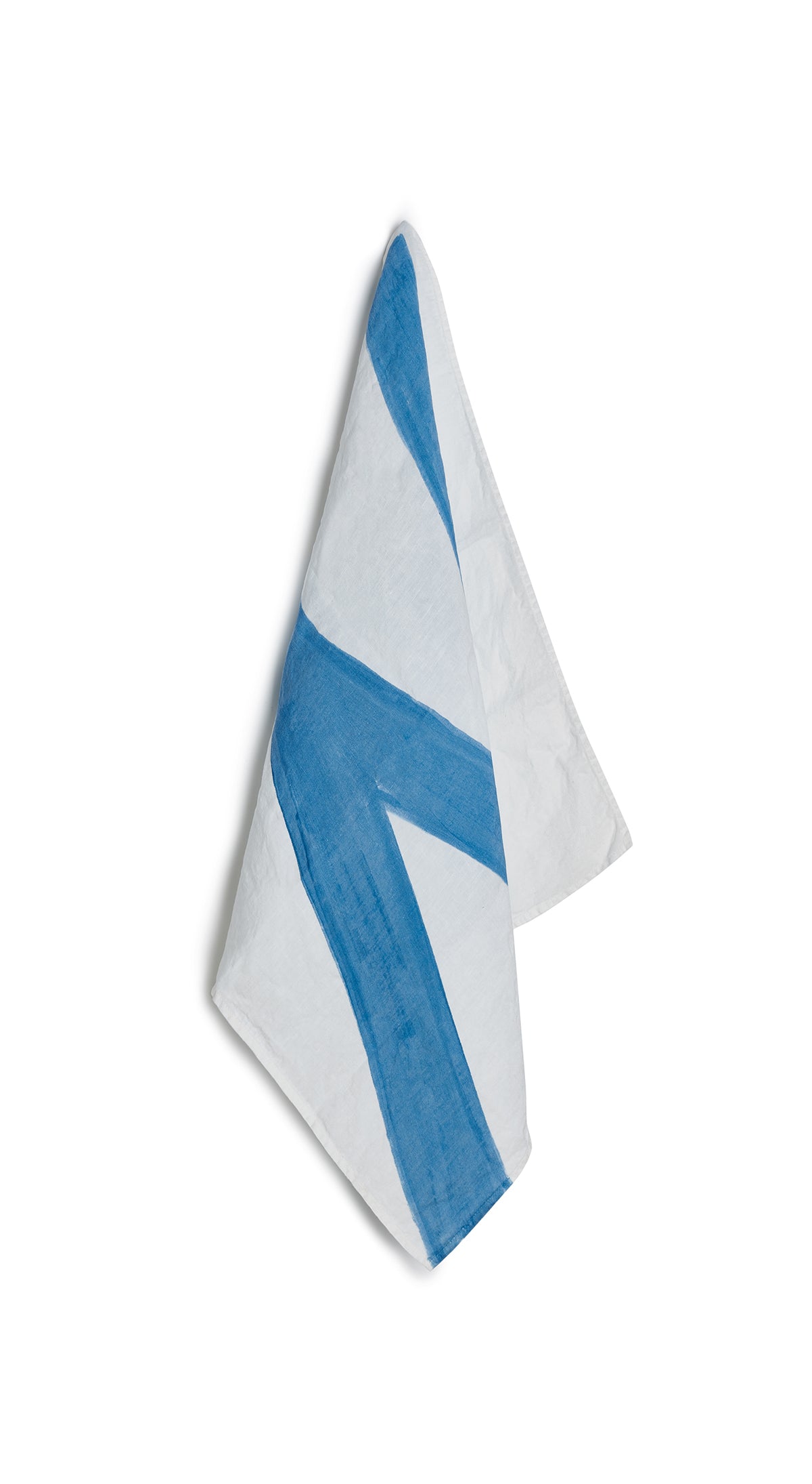 Alphabet Napkin 'N' in Sky Blue, 50x50cm