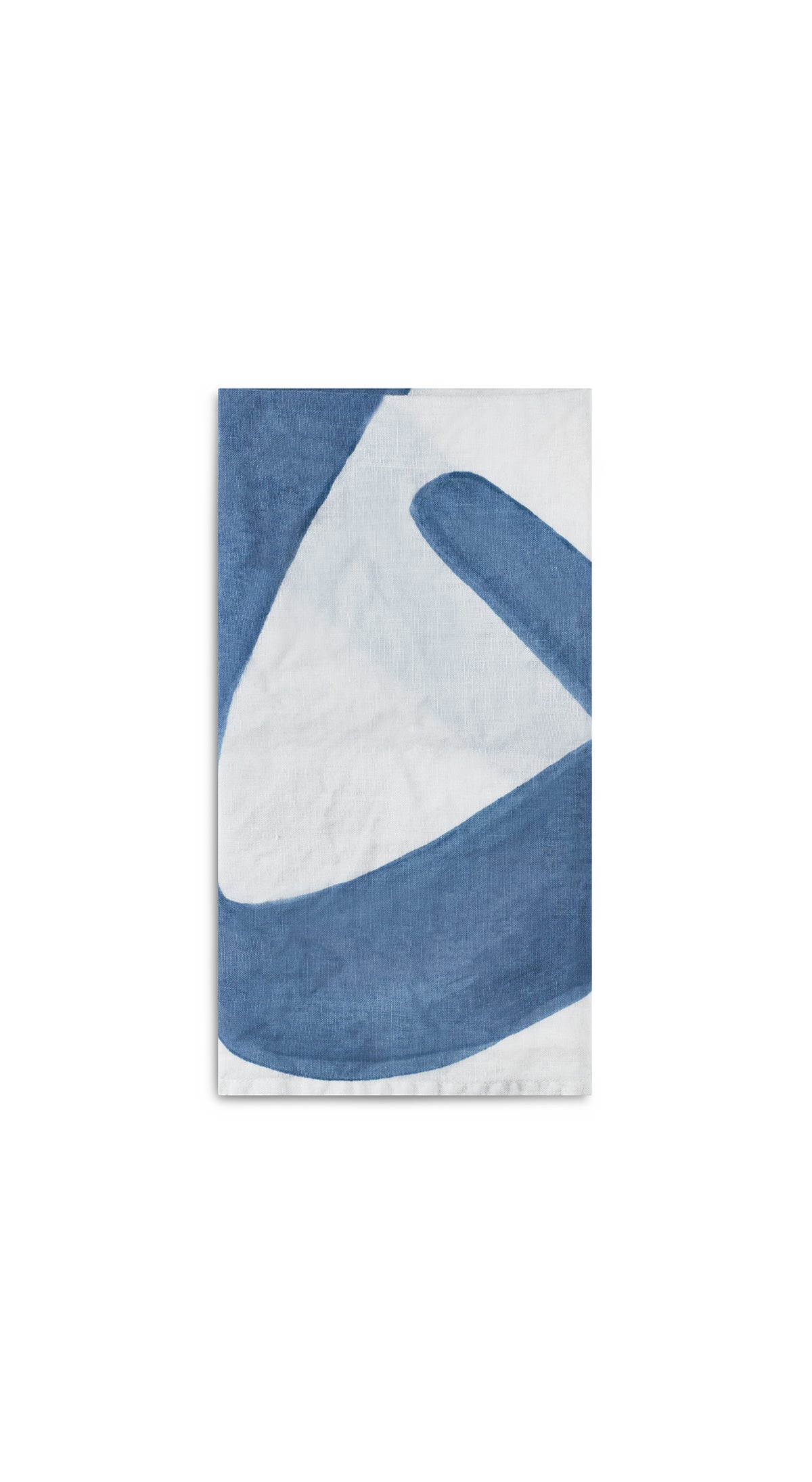 Alphabet Napkin 'Q' in Powder Blue, 50x50cm