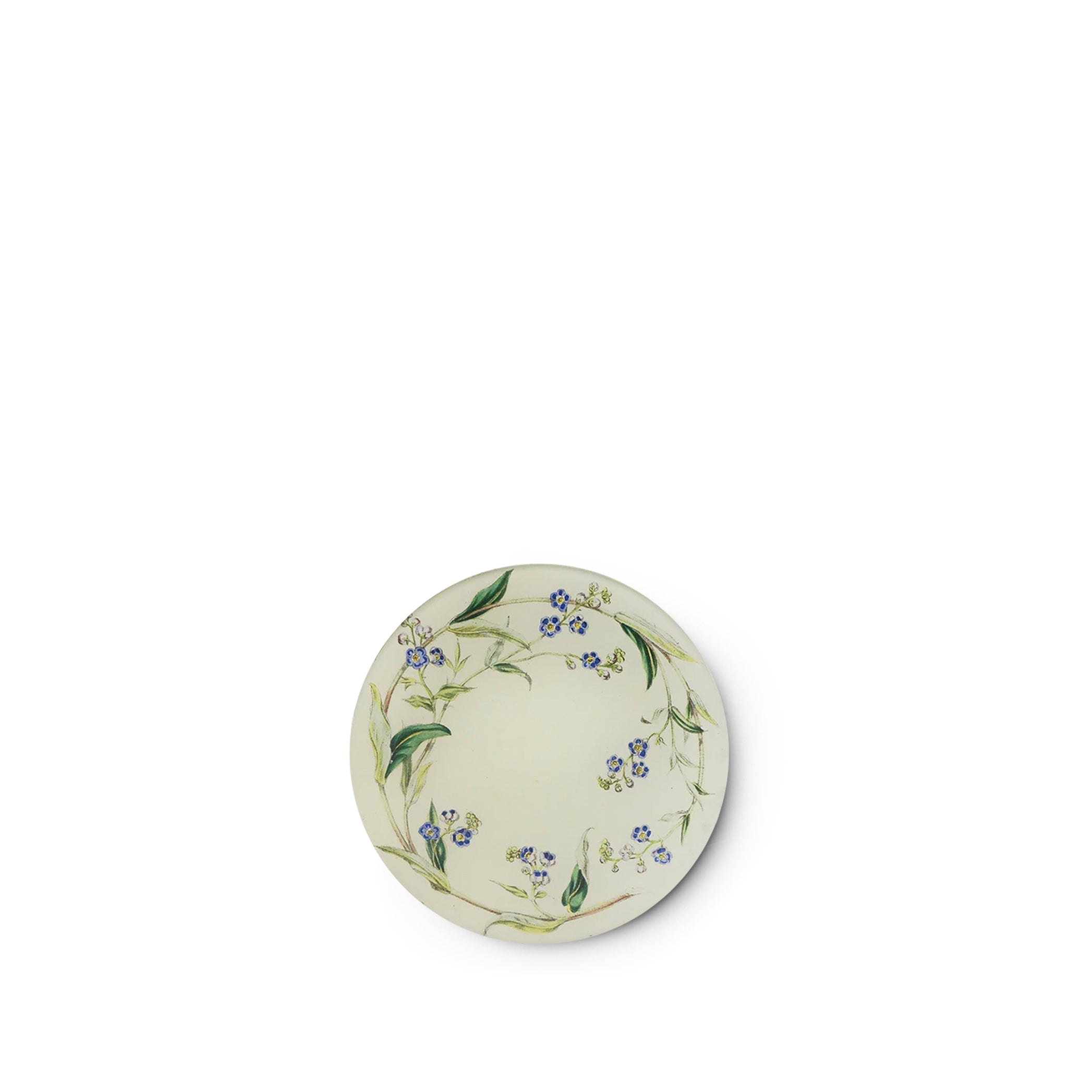 John Derian 'Blue Garland' Round Plate, 13cm