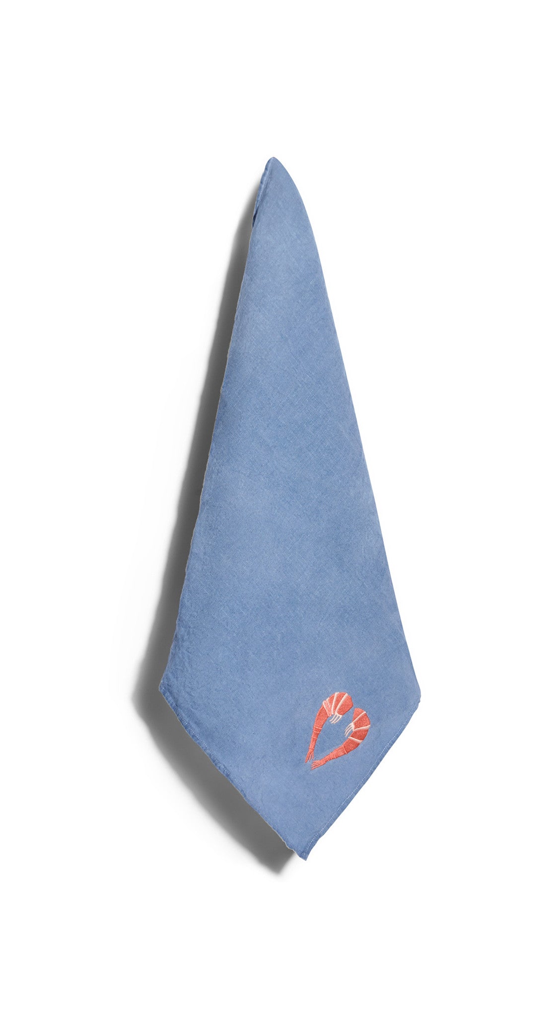 Summerill & Bishop x Shrimps Napkin in Powder Blue, 50x50cm