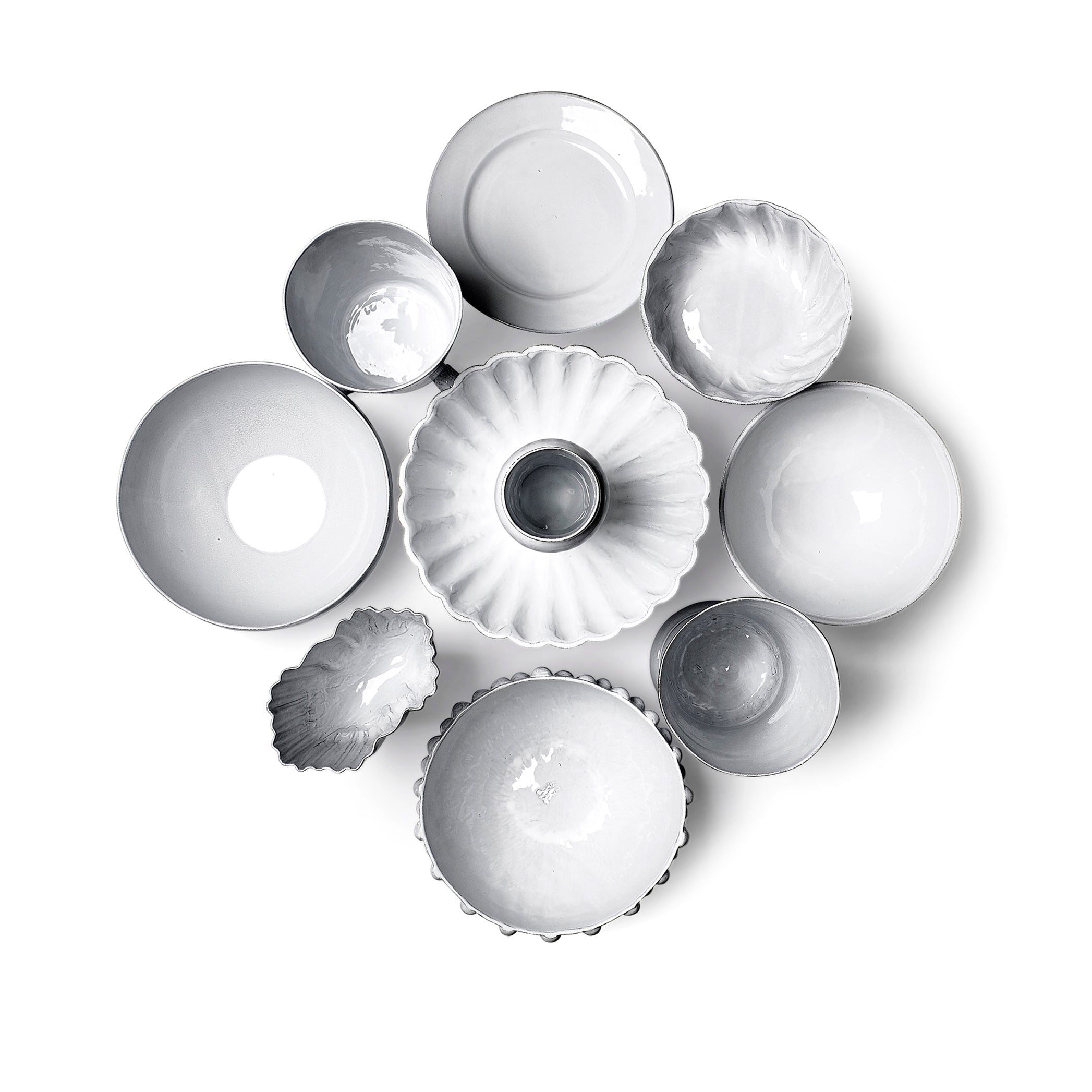 Adelaide Salad Bowl, Medium by Astier de Villatte, 21cm