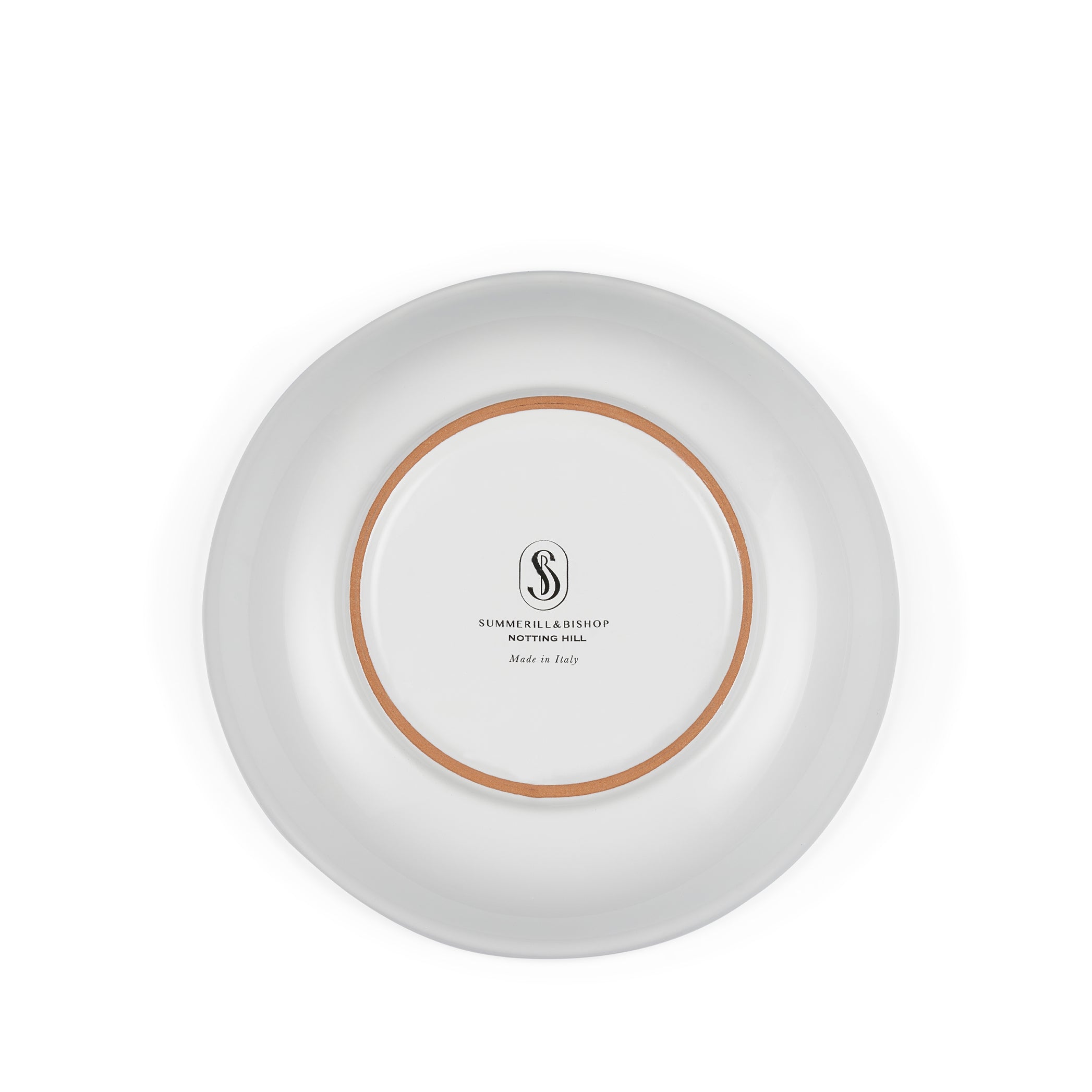 S&B 'Brushed' Ceramic Pasta Bowl in Season Green, 22cm