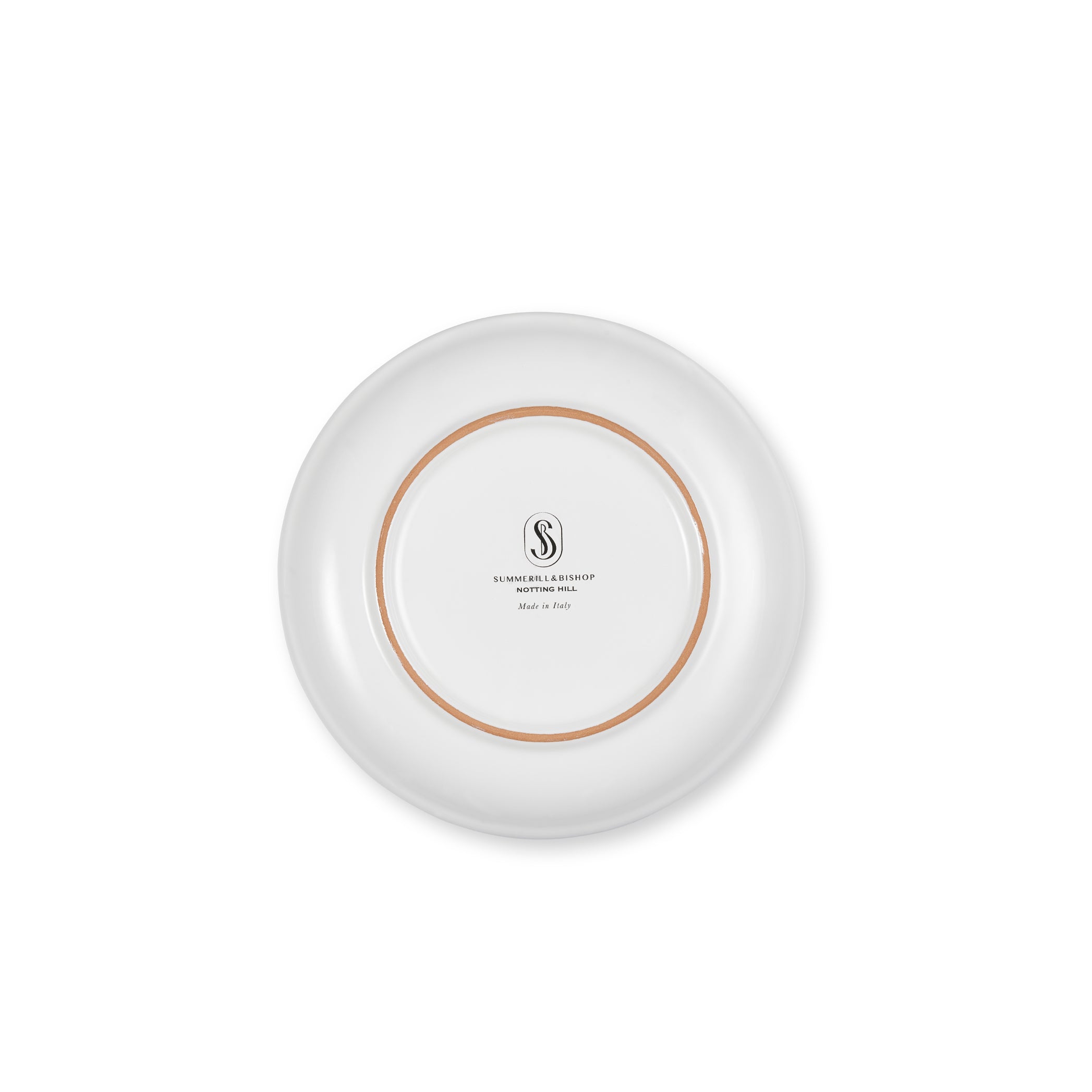 S&B 'Brushed' Ceramic Side Plate in Season Green, 21cm