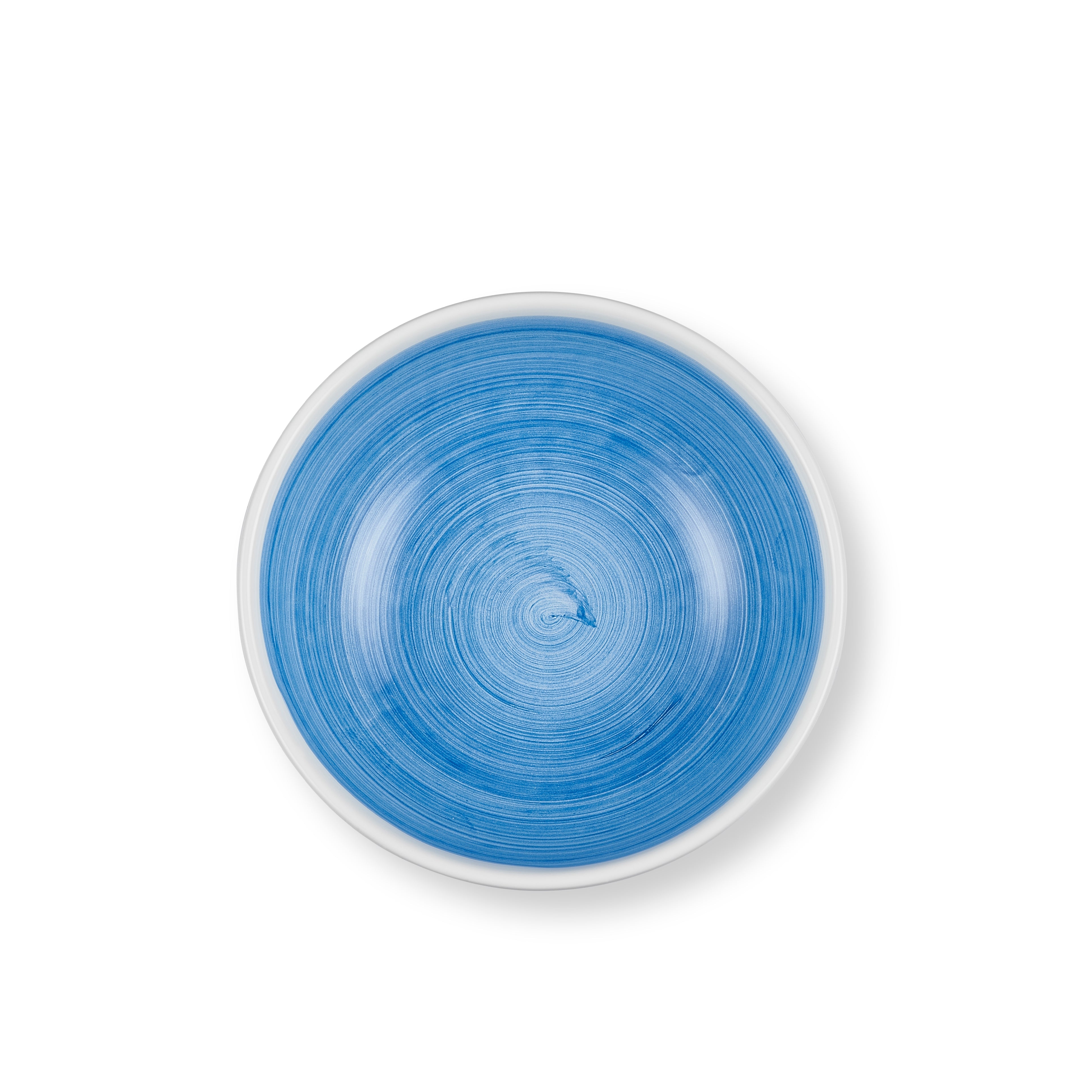S&B 'Brushed' Ceramic Soup Bowl in Light Blue, 16cm