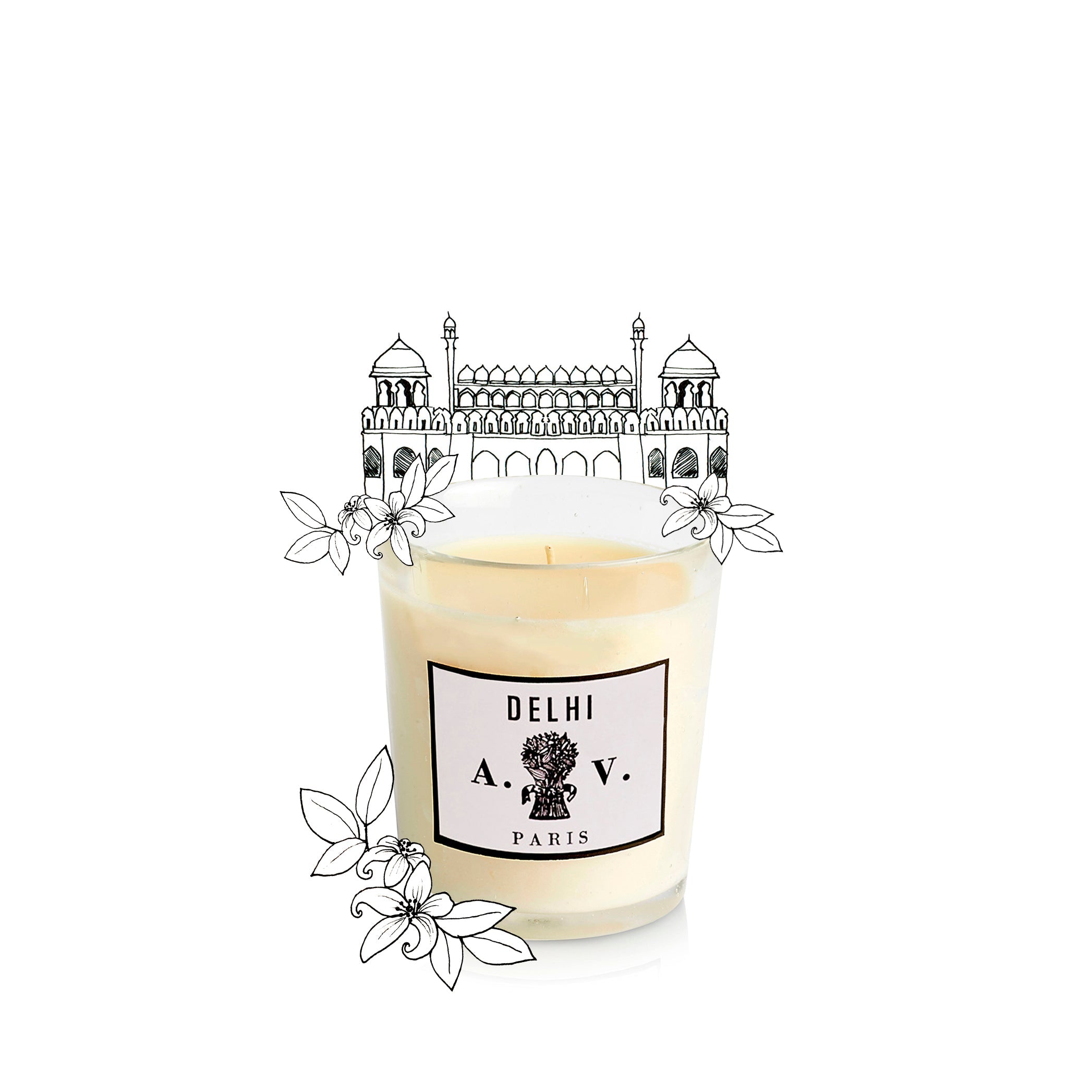 Delhi Candle by Astier de Villatte, 260g